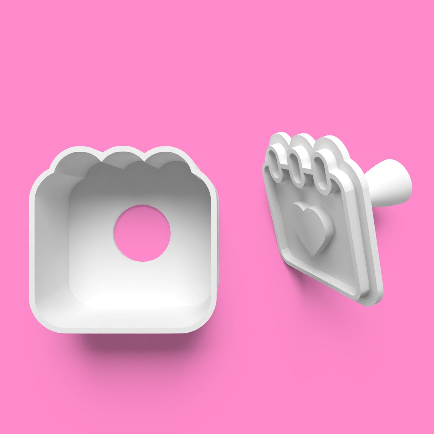 "LOVE"Pop Cake Mold Set – Valentine’s Day Baking Kit