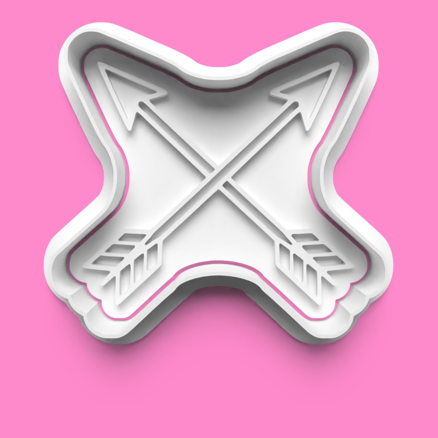 Archery & Cupid Cookie Cutter Set | Bow, Arrow, & Target Designs | Various Sizes