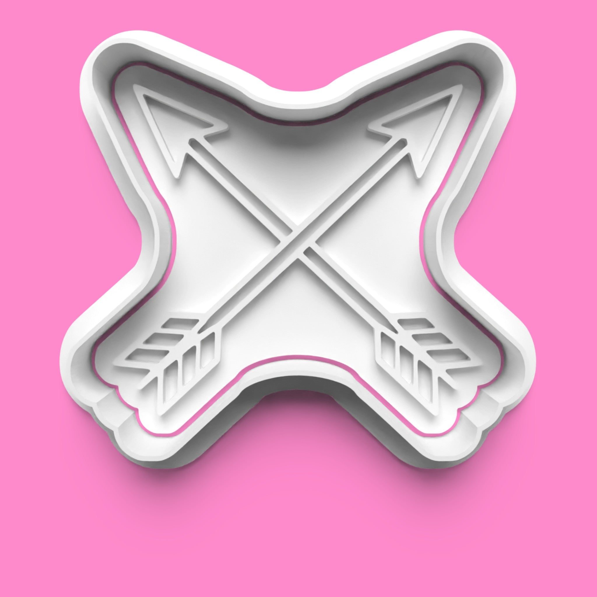 Archery & Cupid Cookie Cutter Set | Bow, Arrow, & Target Designs | Various Sizes