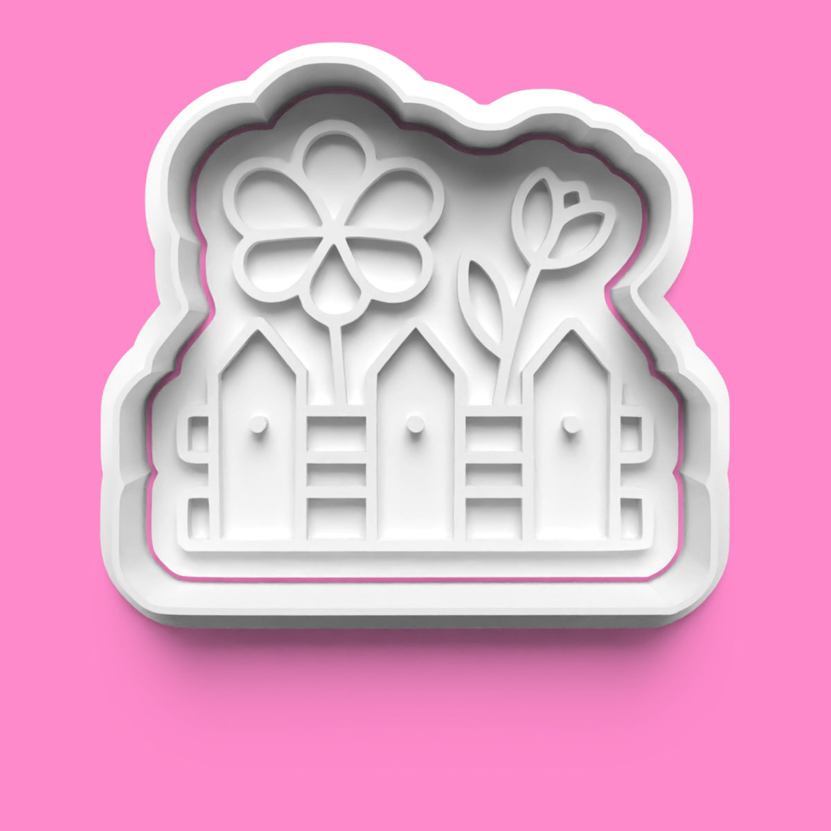 Garden & Springtime Cookie Cutter Set | Watering Can, Potted Flowers, Garden Tools & Fence Designs | Multiple Sizes