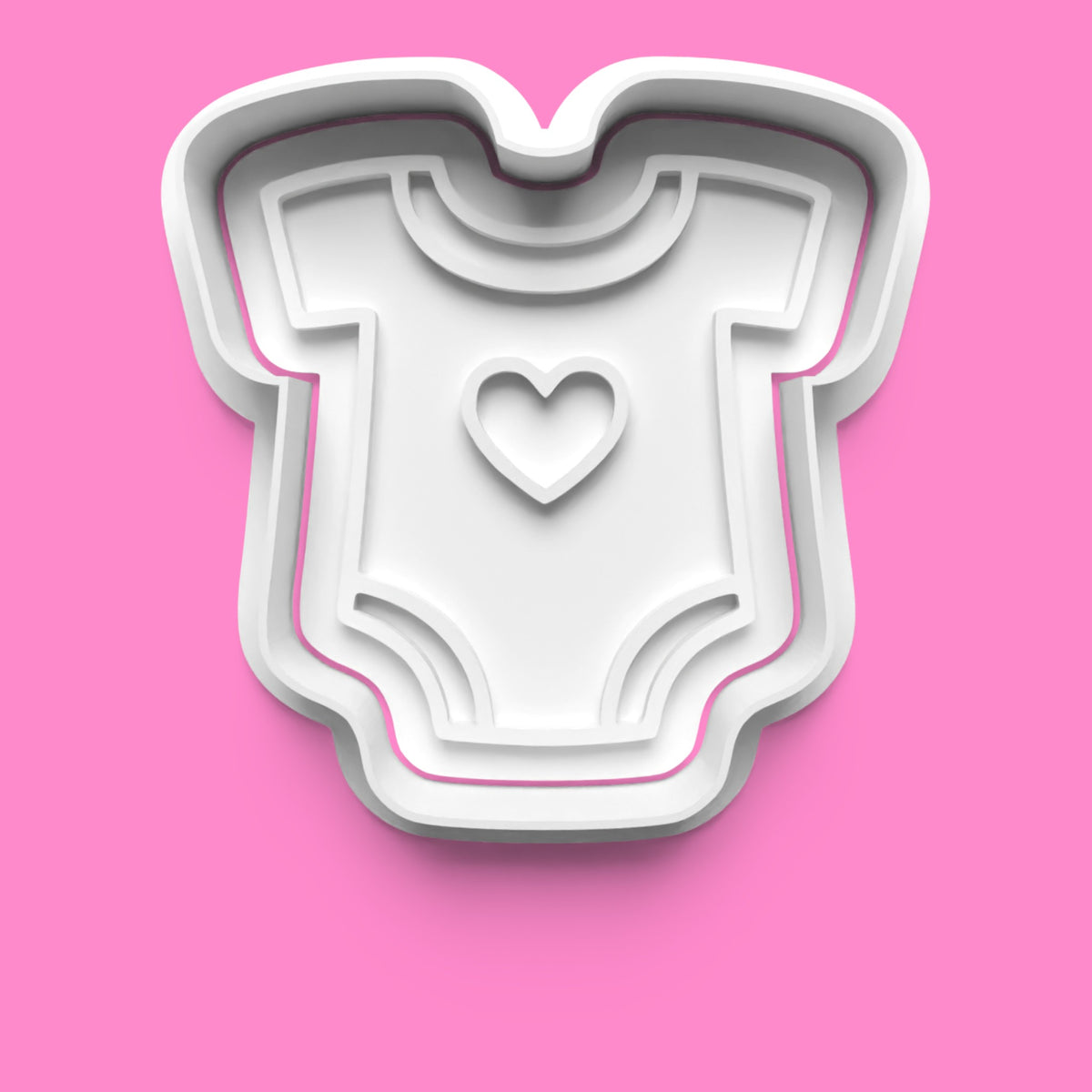 New Baby Essentials Cookie Cutter Set | Baby Script, Footprints, Onesie & Bottle Designs | Multiple Sizes
