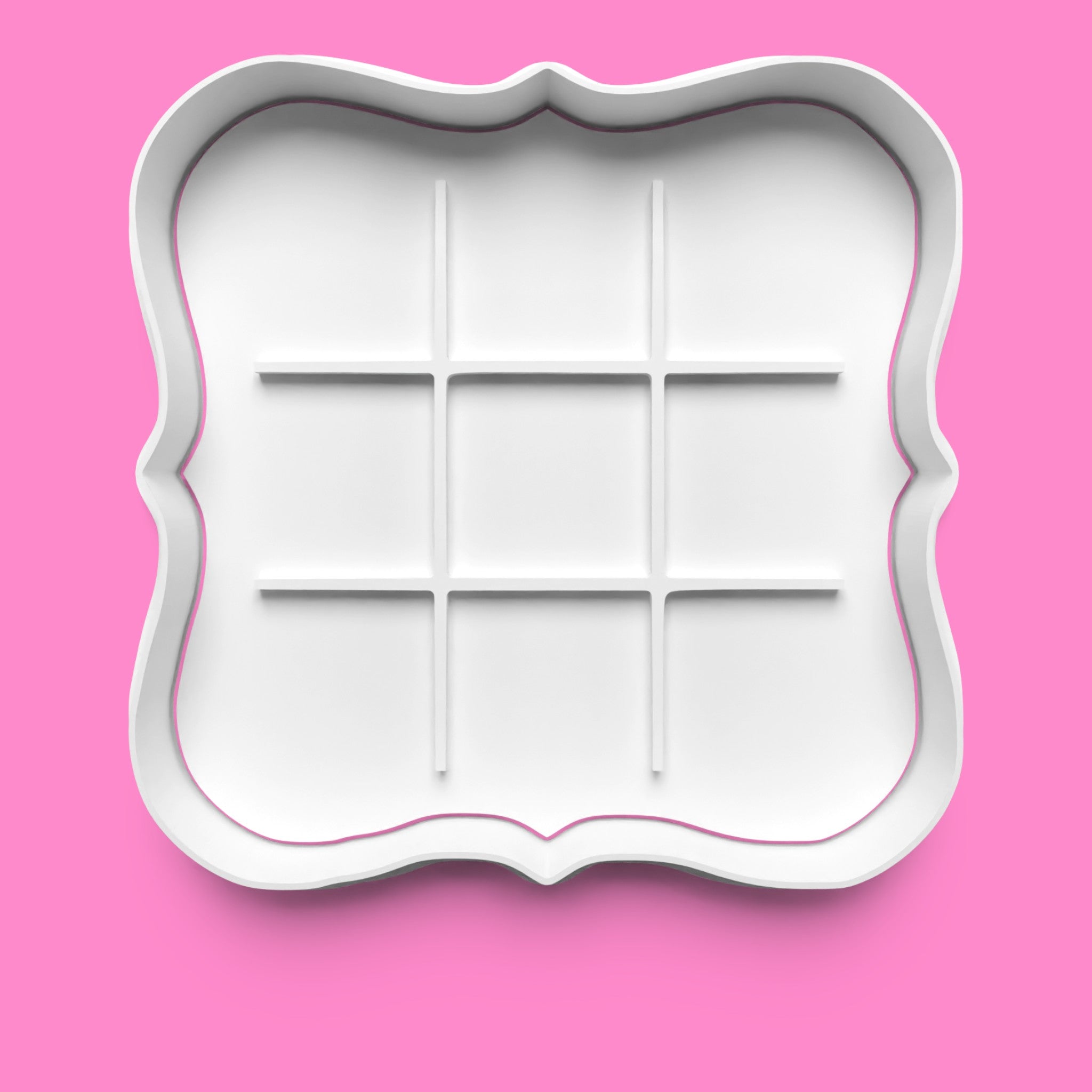 Tic-Tac-Toe Cookie Cutter Set with Heart, X, & O Mini Cutters