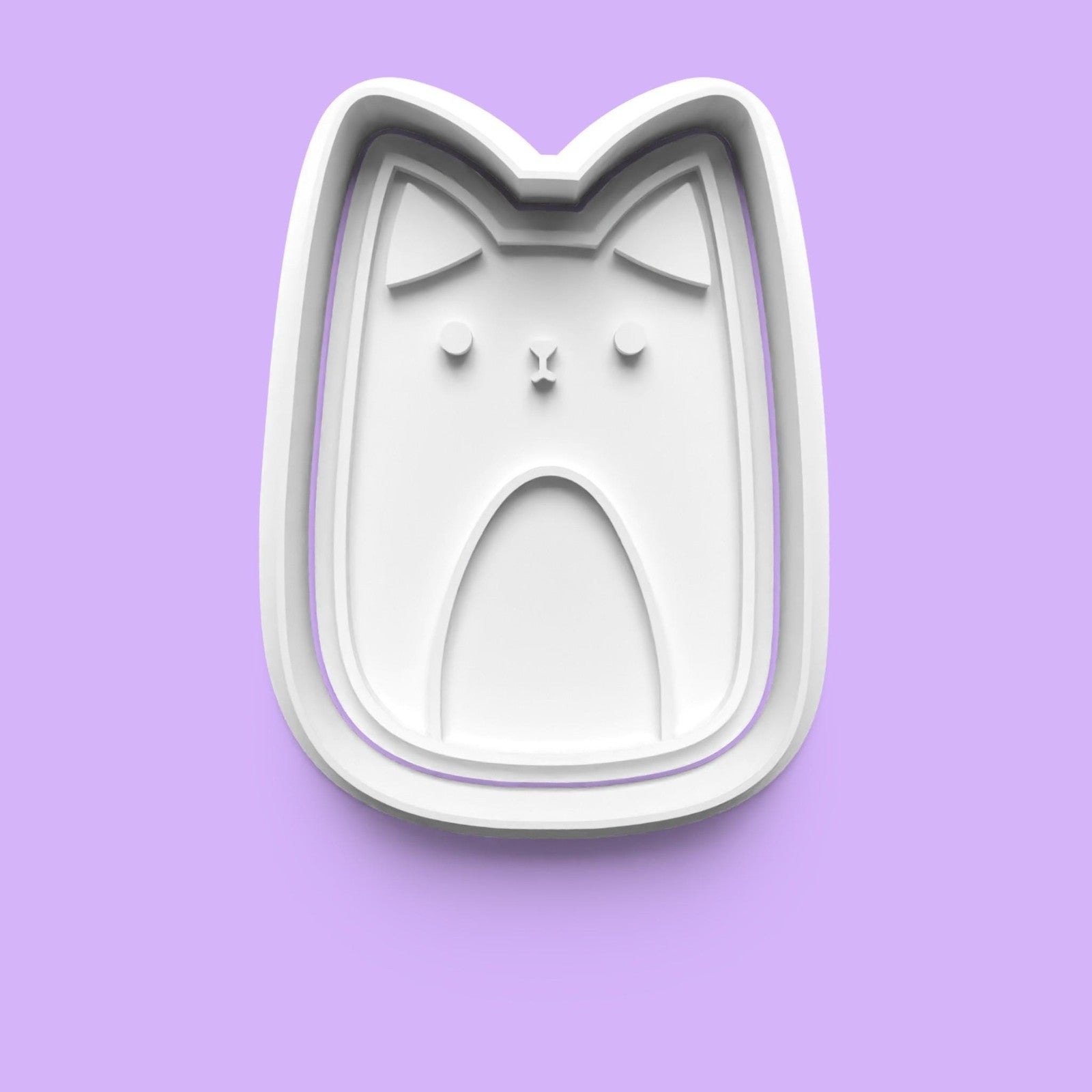 Squishy Cats Cookie Cutter Set | 3D Printed Chubby Cat Cookie Cutters | Food-Sa