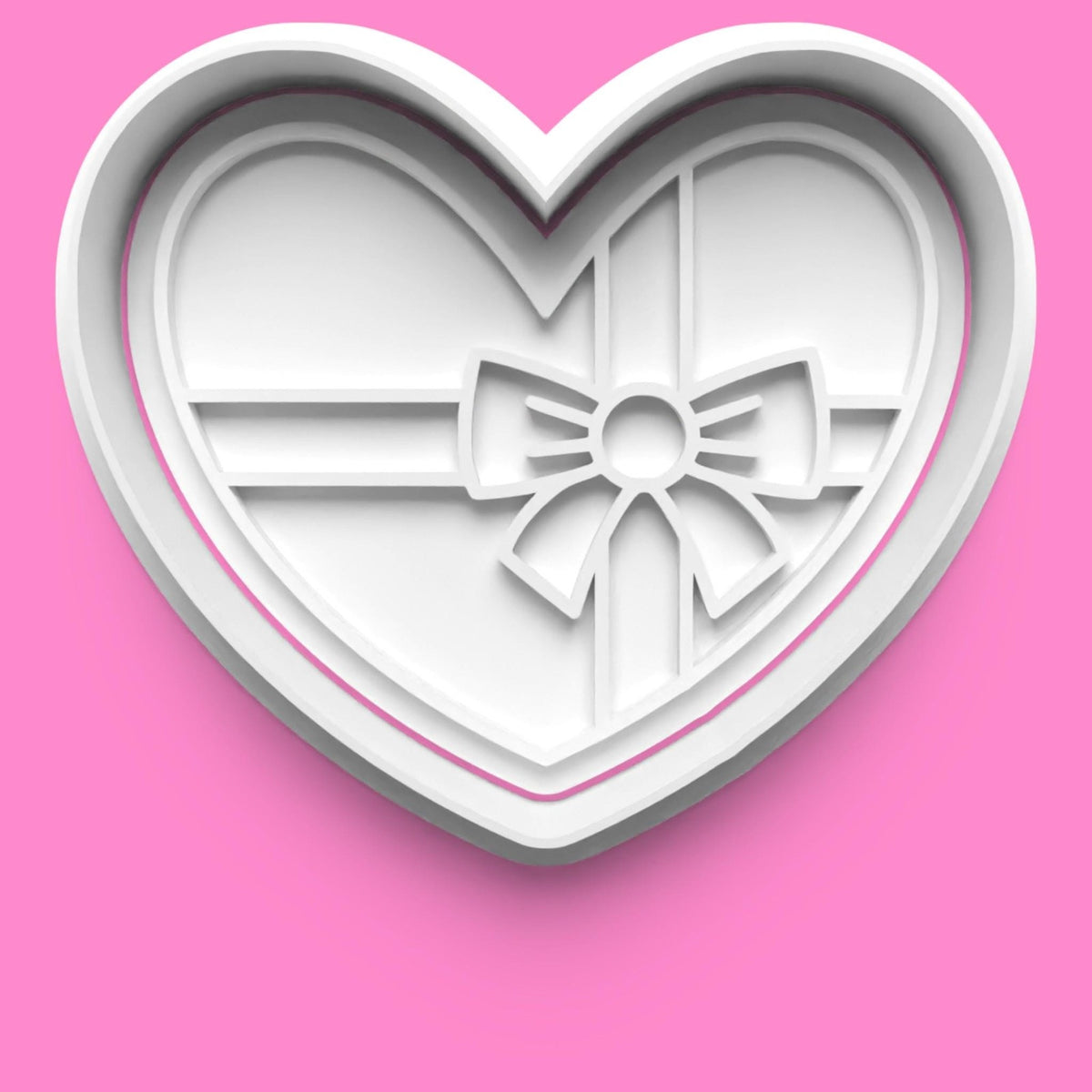 Valentines Love complete Cookie Cutter and Embosser Stamp Set. 0779