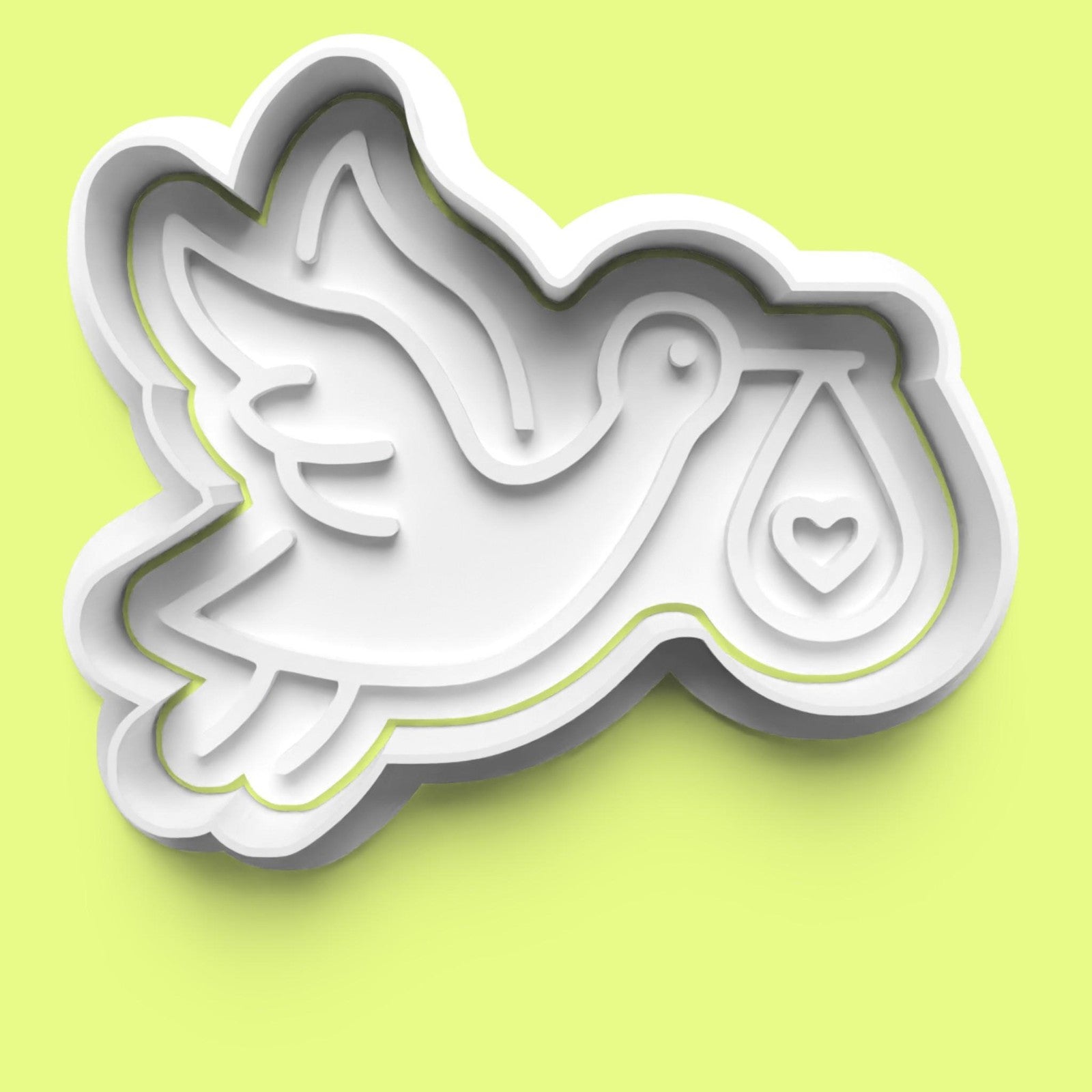 New Born Baby complete Cookie Cutter and Embosser Stamp Set.