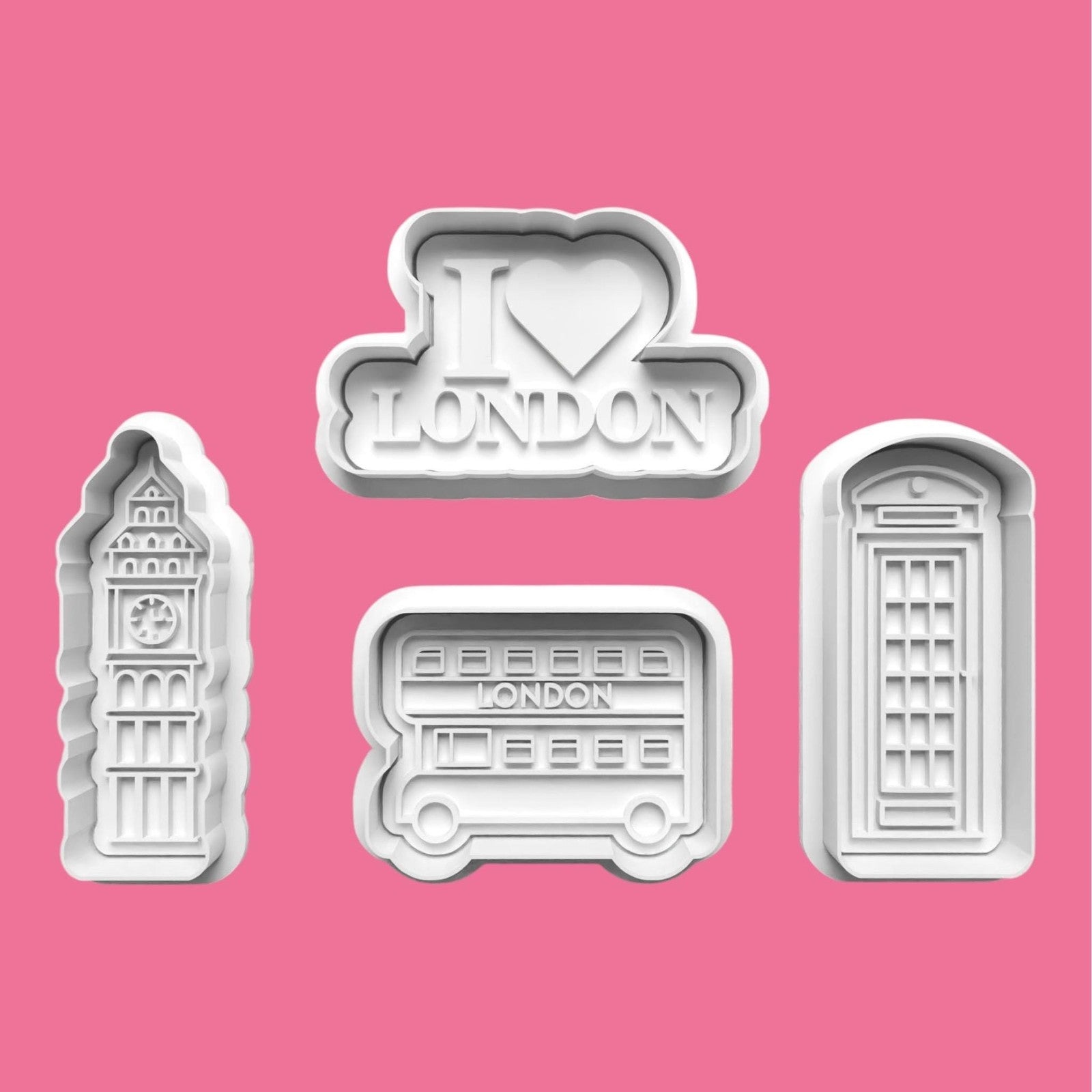 I love London Cookie Cutter and embosser stamp set.