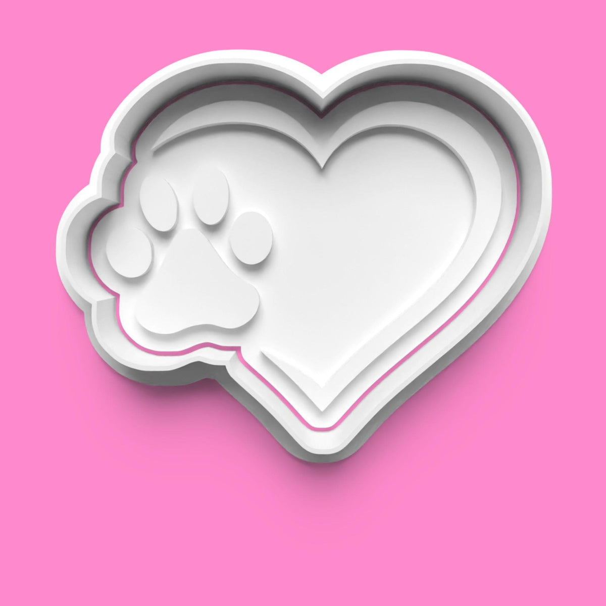 Dog Love Cookie Cutter and Embosser Stamp Set