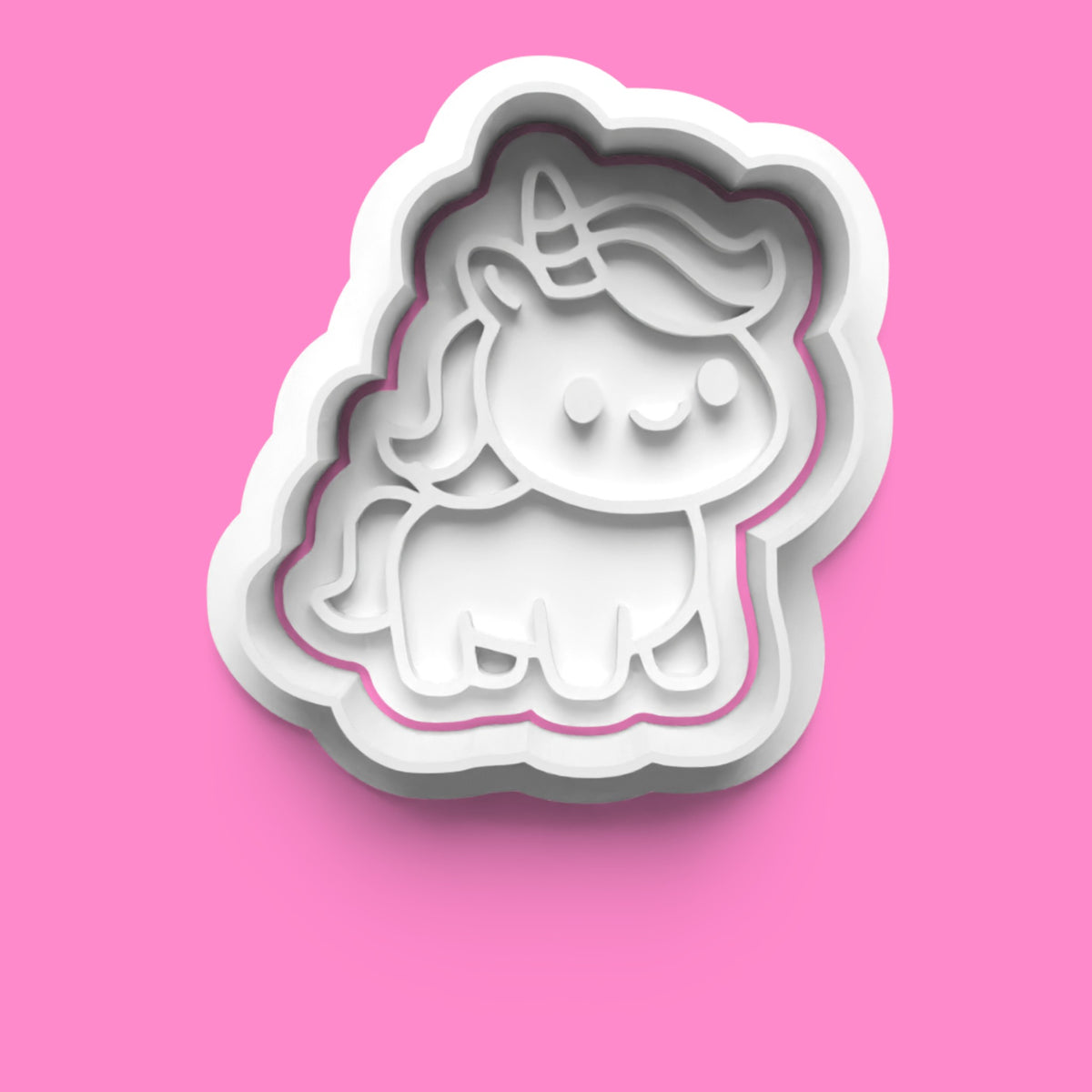 Mega Kawaii Mini Cookie Cutter & Stamp Set | 18-Piece Cute Cartoon Animals, Treats & Nature Shapes | 6cm
