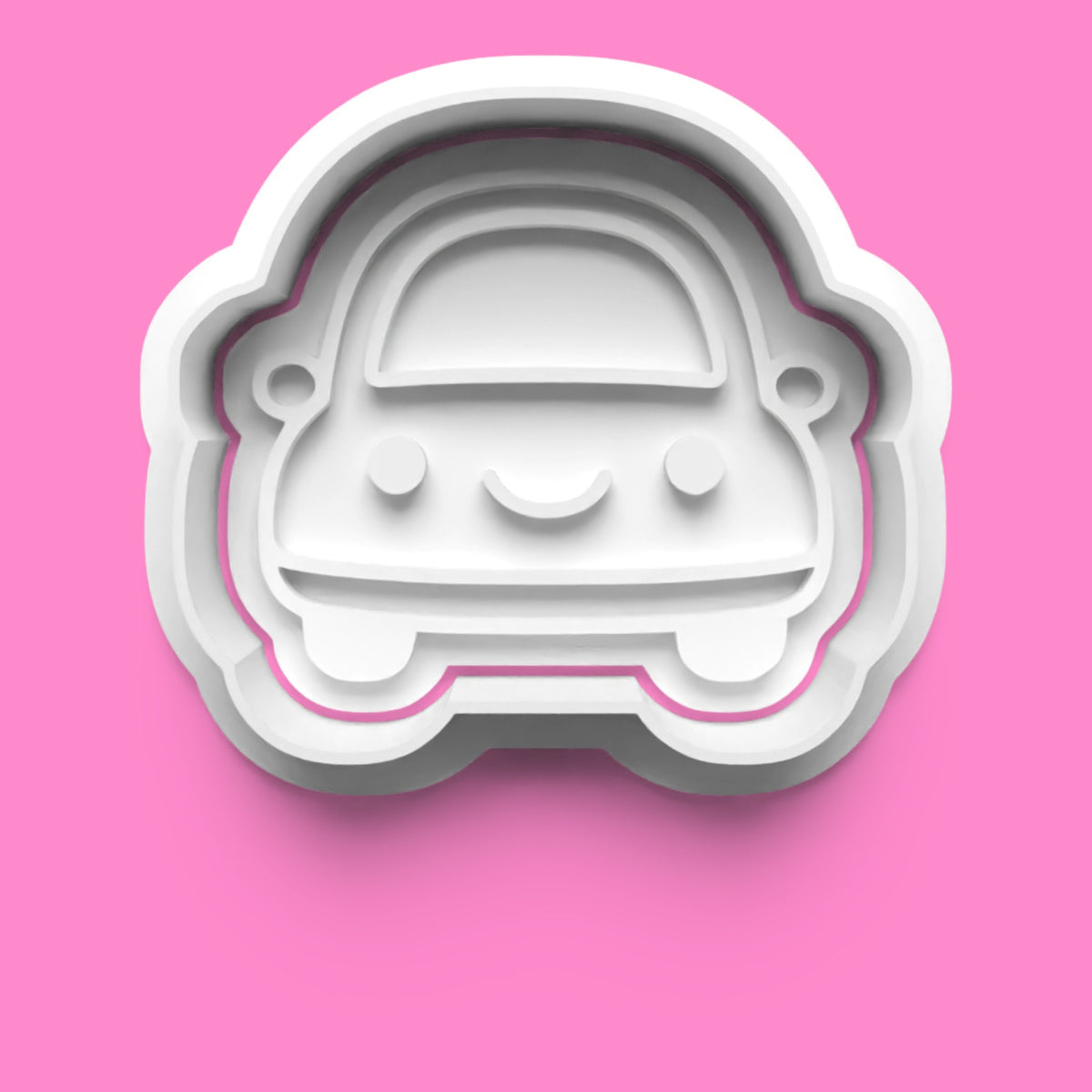 Mega Kawaii Mini Cookie Cutter & Stamp Set | 18-Piece Cute Cartoon Animals, Treats & Nature Shapes | 6cm