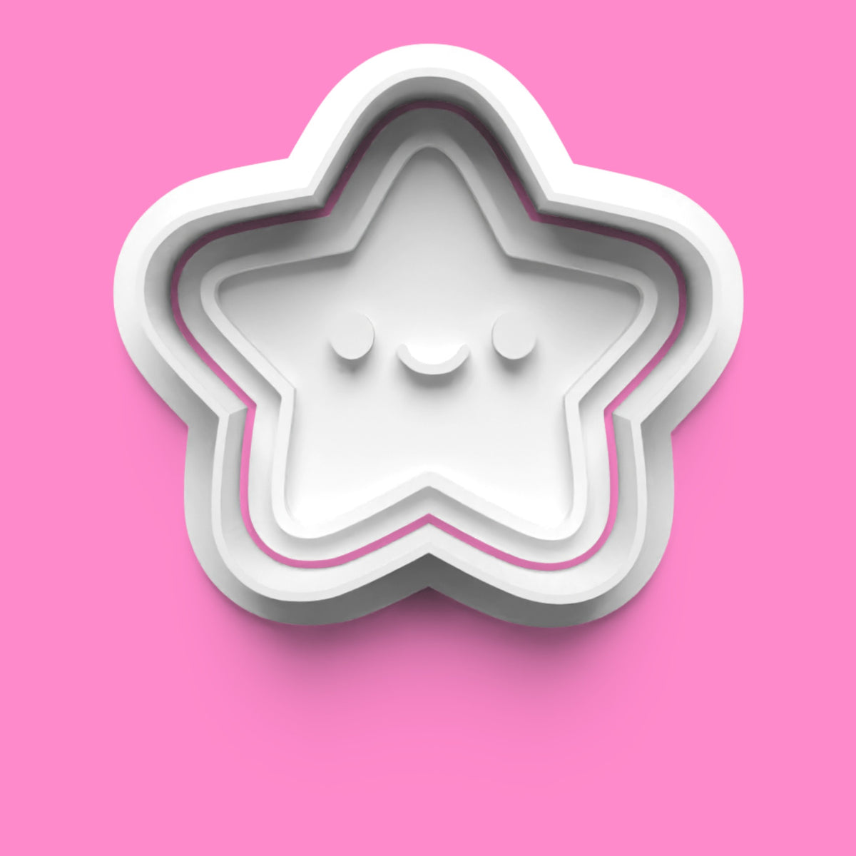 Mega Kawaii Mini Cookie Cutter & Stamp Set | 18-Piece Cute Cartoon Animals, Treats & Nature Shapes | 6cm