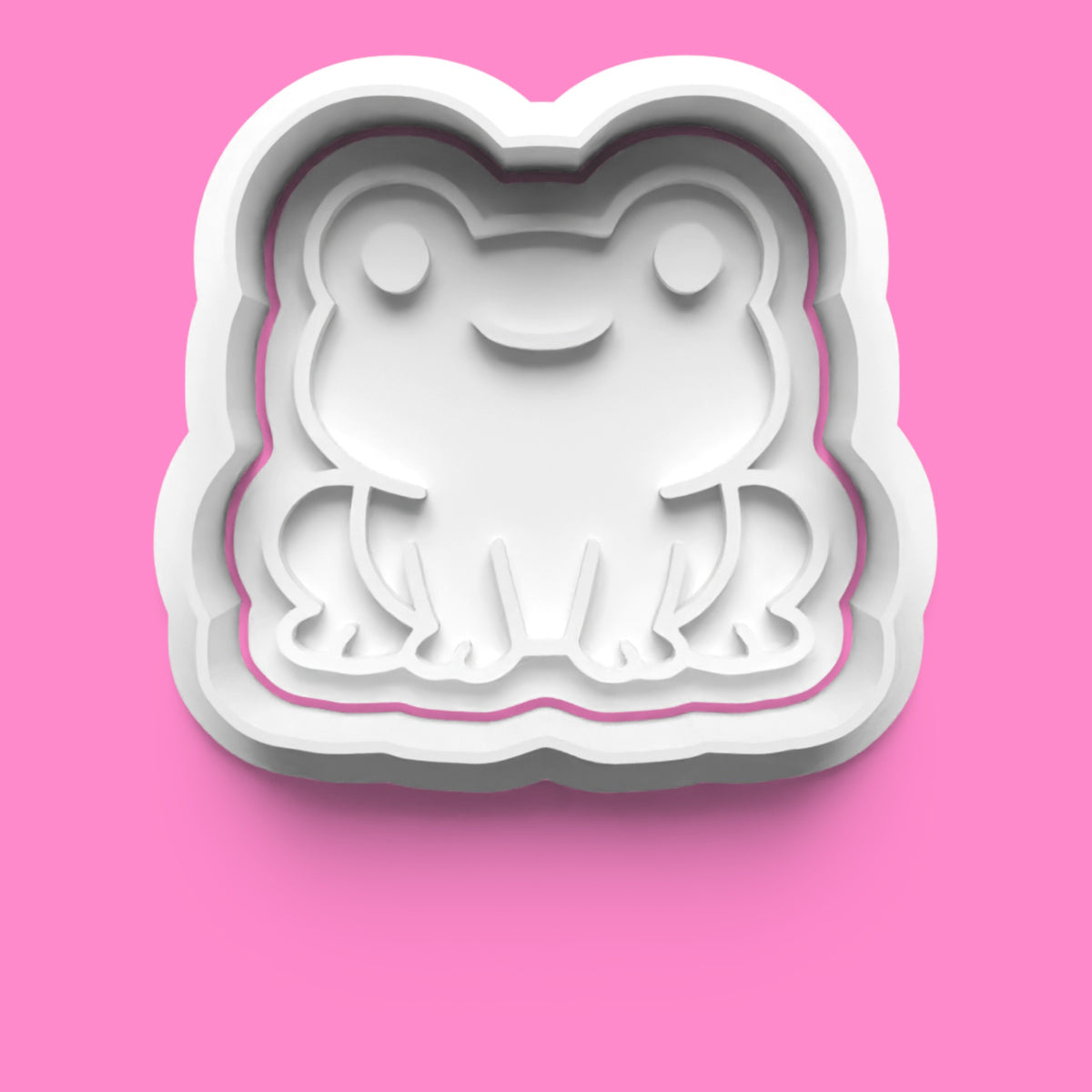 Mega Kawaii Mini Cookie Cutter & Stamp Set | 18-Piece Cute Cartoon Animals, Treats & Nature Shapes | 6cm