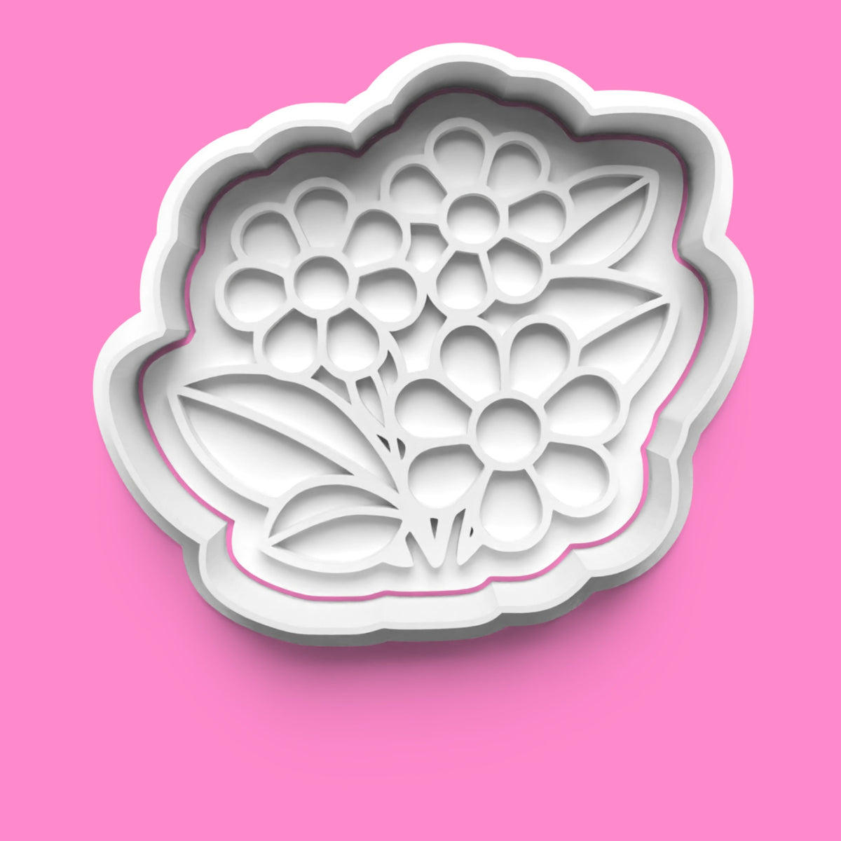 Botanical Greenhouse Garden Cookie Cutter & Stamp Set | Greenhouse, Hydrangea, Ladybird & Butterfly Designs | 7cm - 10cm