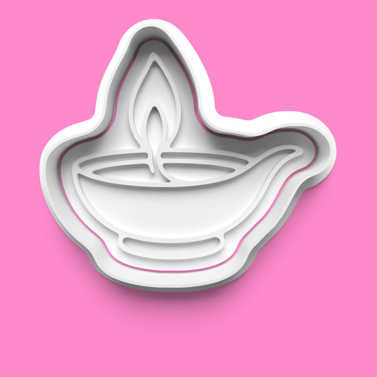 Diwali Cookie Cutter & Embosser Set of 4 | Indian Celebration.