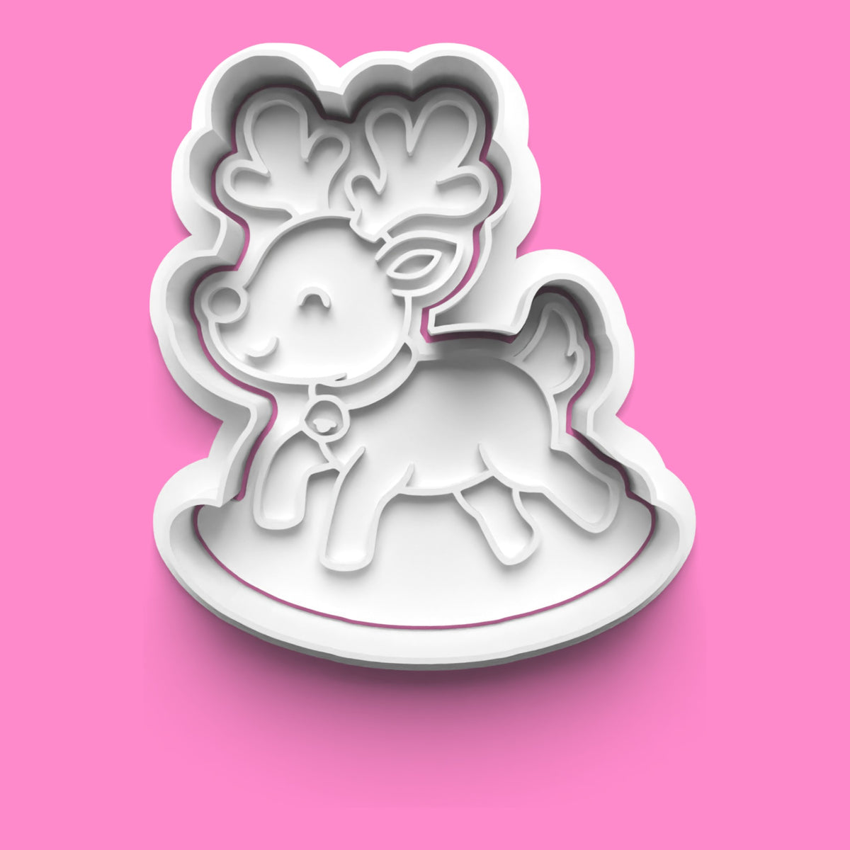 Christmas Rocking Characters Cookie Cutter & Embosser Set of 8