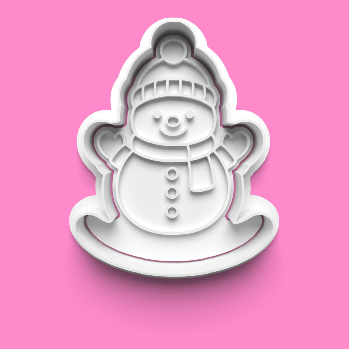 Christmas Rocking Characters Cookie Cutter & Embosser Set of 8