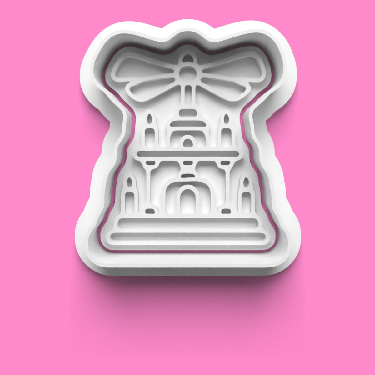 Christmas Market Village Cookie Cutter & Embosser Set.