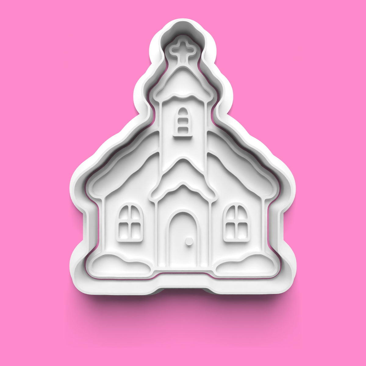 Christmas Market Village Cookie Cutter & Embosser Set.