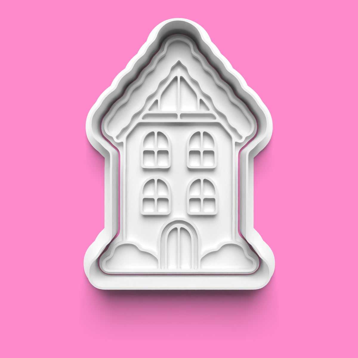 Christmas Market Village Cookie Cutter & Embosser Set.