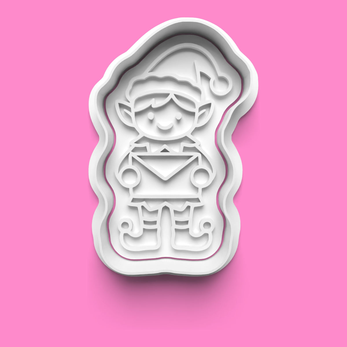 Dear Santa Christmas Letter Cookie Cutter & Embosser Set – 4 Designs.