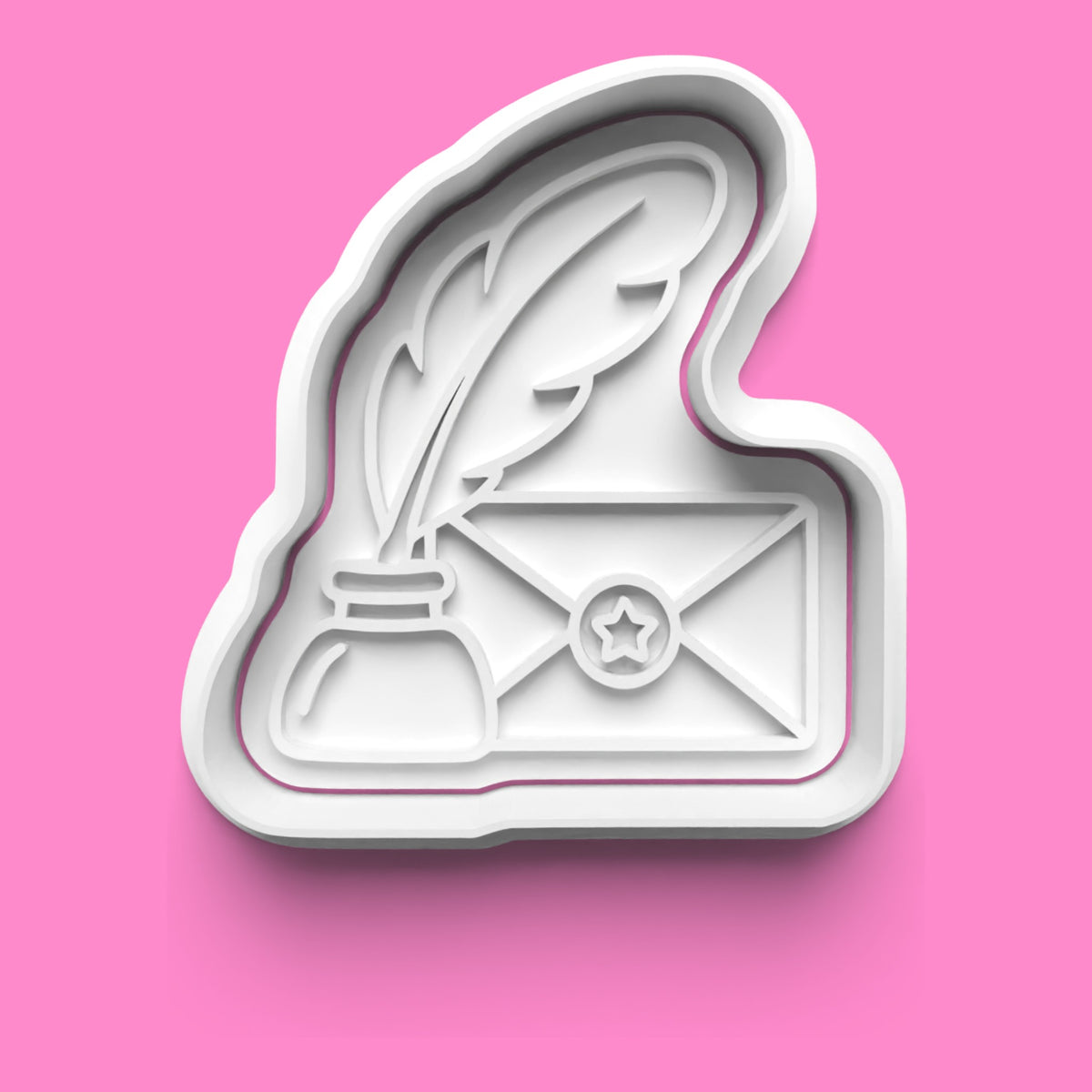 Dear Santa Christmas Letter Cookie Cutter & Embosser Set – 4 Designs.
