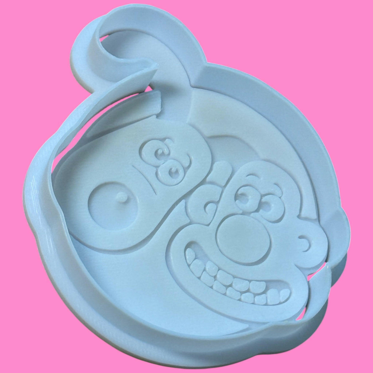 Wallace & Gromit-Inspired Cookie Cutter & Stamp | Emboss & Outboss Variants | PLA