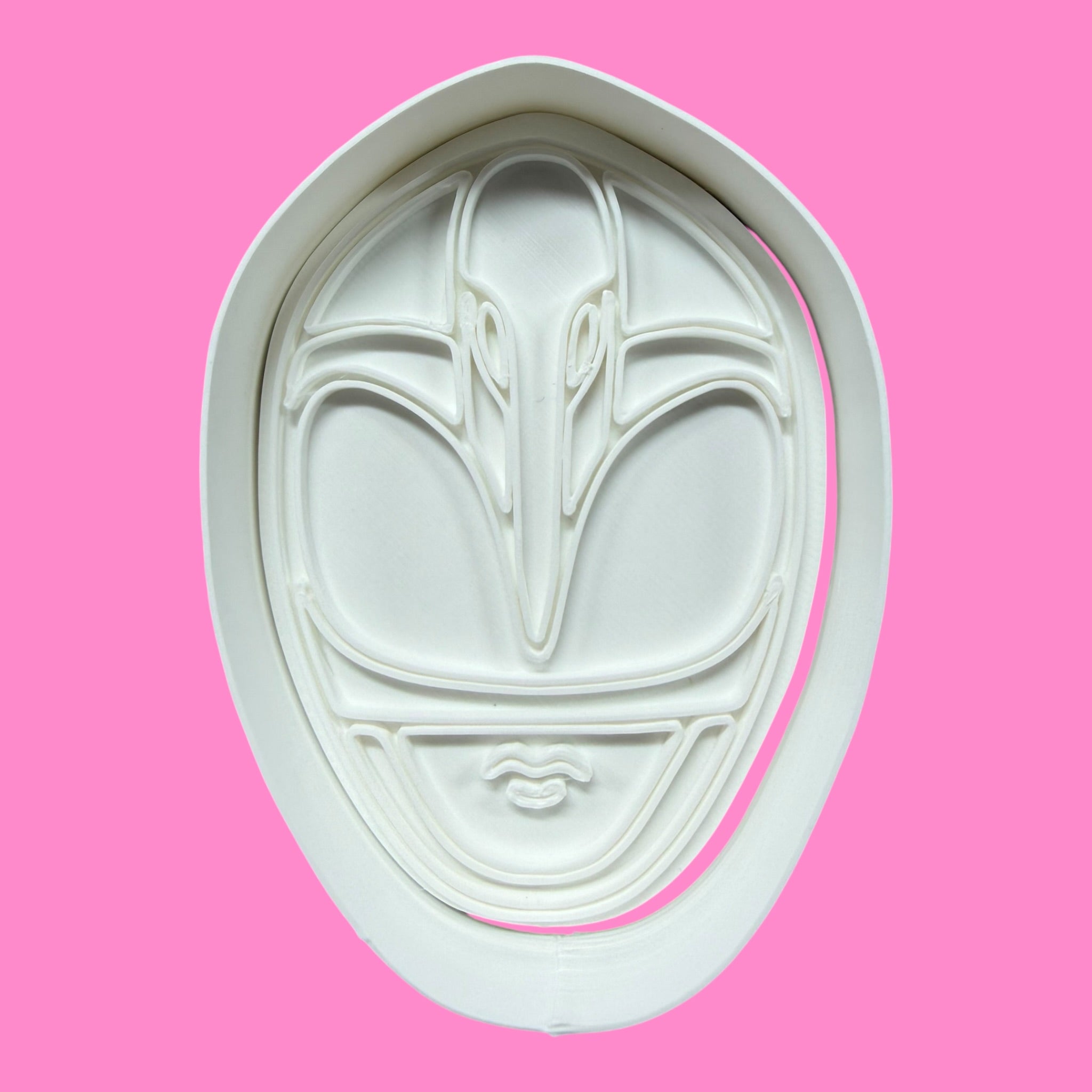 Power Rangers-Inspired Mask Cookie Cutter Set - Mighty Morphin Heroes