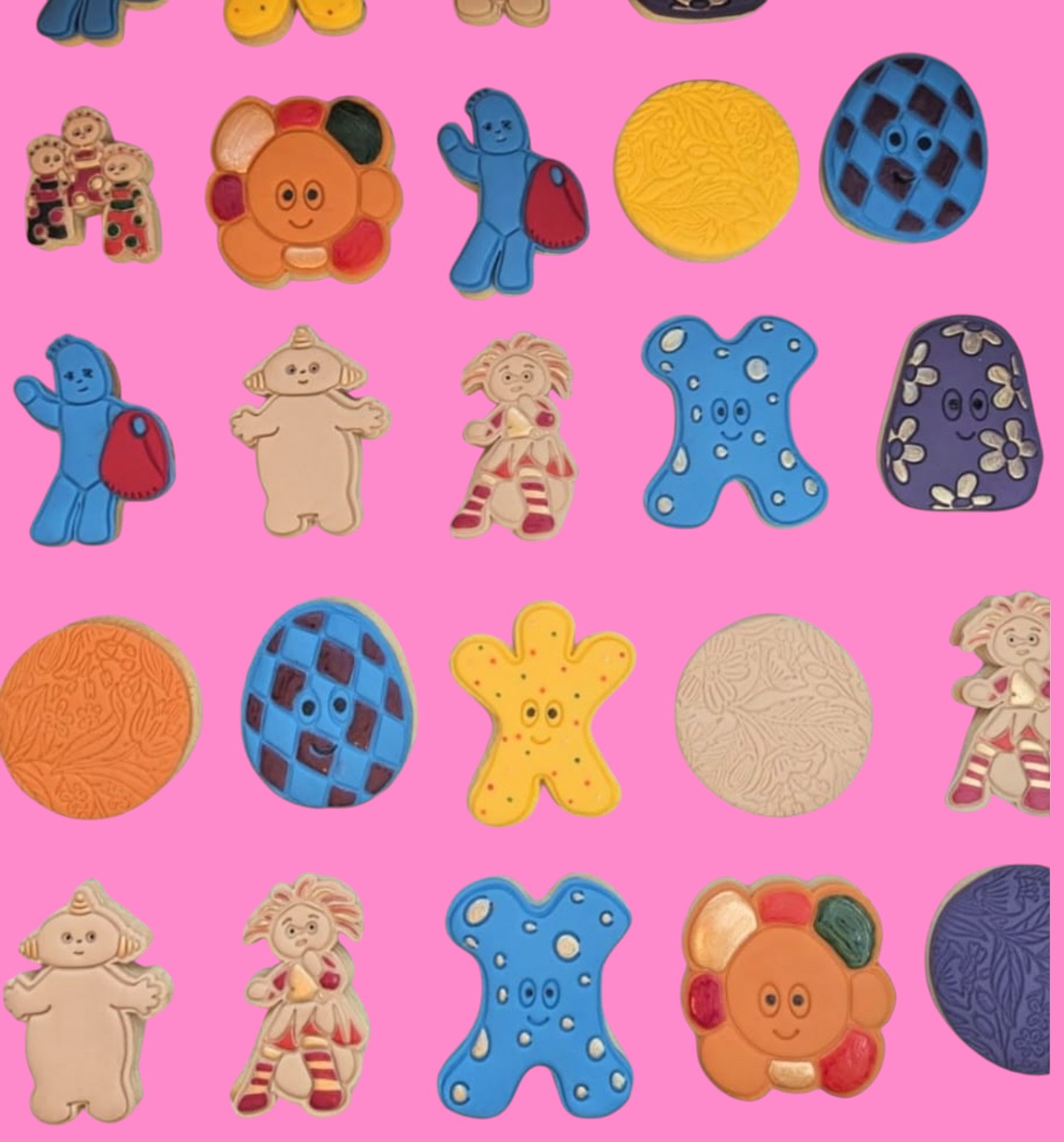 Iggle Piggle Upsy Daisy Cookie Cutter & Embosser – Bedtime Character Baking Design