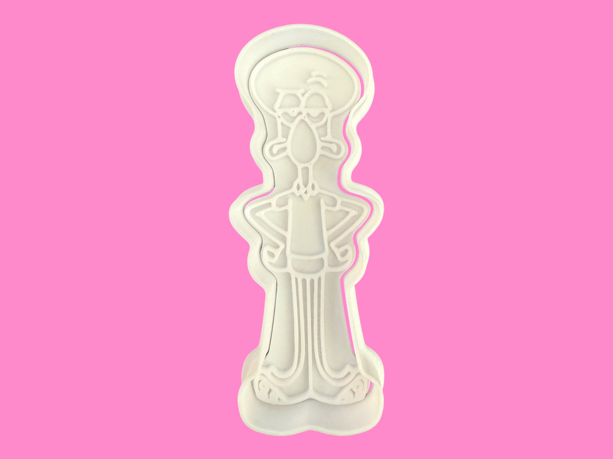 SpongeBob Cookie Cutter Set – 10-Piece Undersea Crew