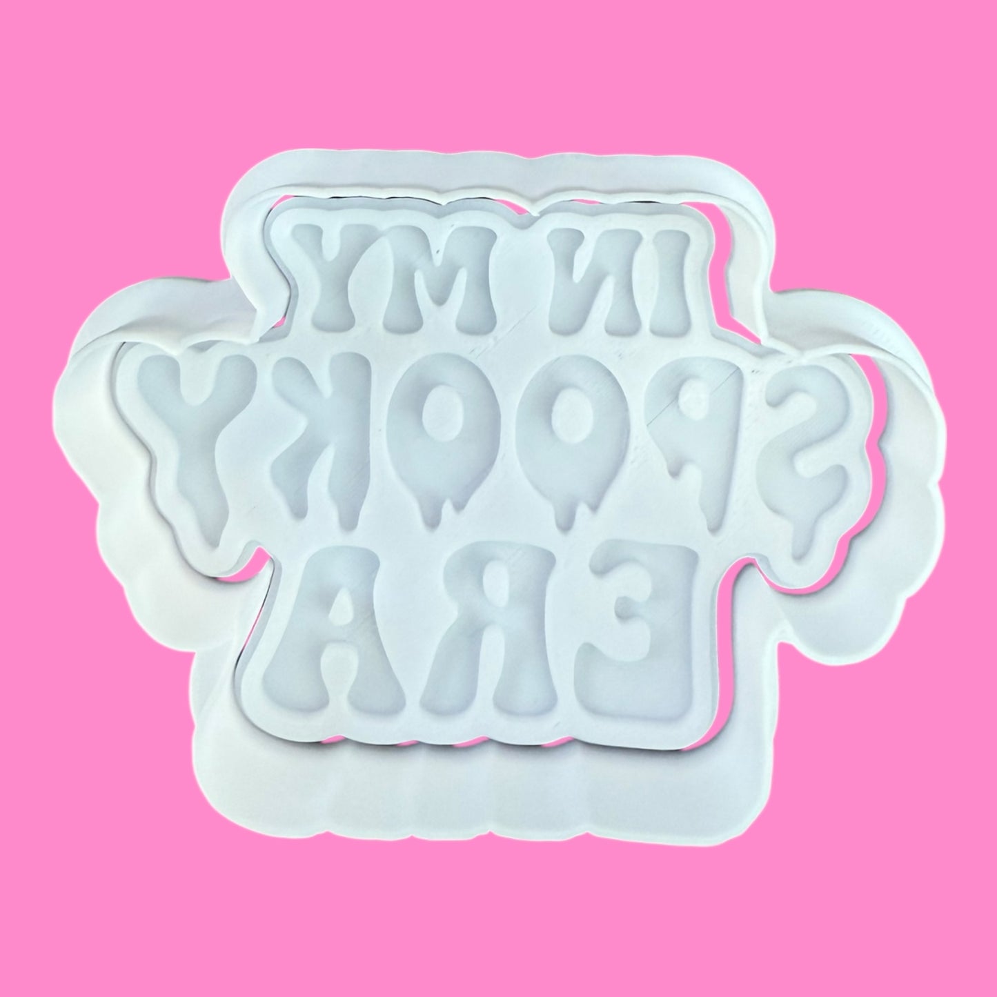 "In My Spooky Era" Cookie Cutter & Embosser – Halloween Quote