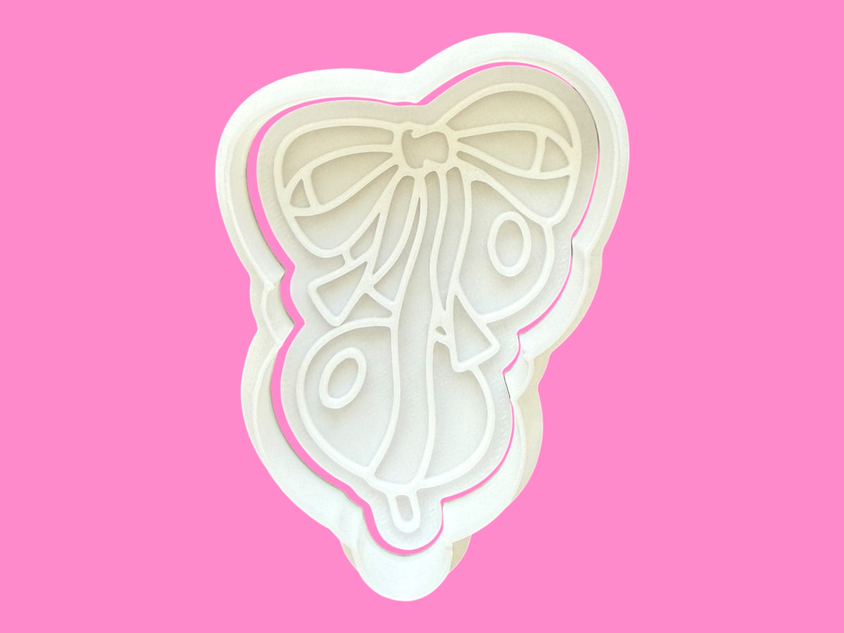 A Tini Bit Older – Martini Birthday Cookie Cutter & Embosser Stamp Set