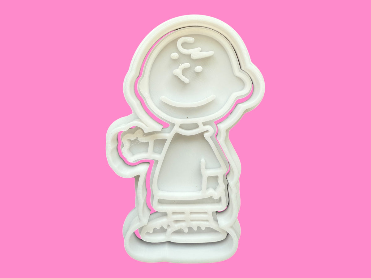 Snoopy, Charlie Brown & Friends Cookie Cutter & Embosser Stamp Set – Peanuts-Inspired Collection