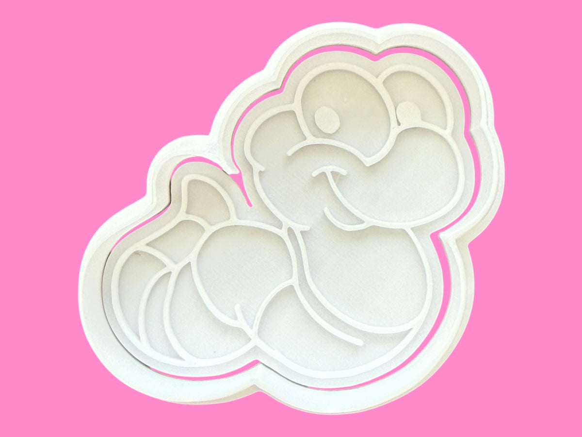 Back to School Cookie Cutter & Embosser Stamp Set – 7.5–8.5cm Set of 2