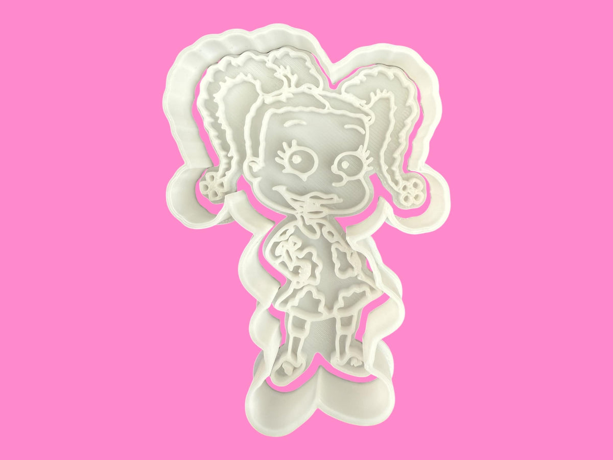 Rugrats Inspired Cookie Cutter & Embosser Set – 9-Piece 90s Nostalgia