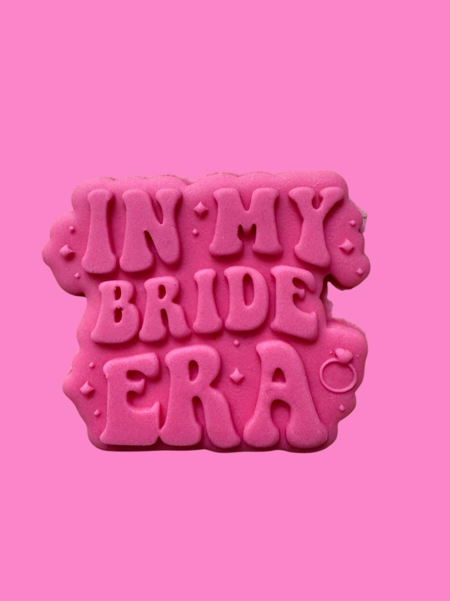 "In My Bride Era" Cookie Cutter & Stamp | Trendy Party Baking | PLA