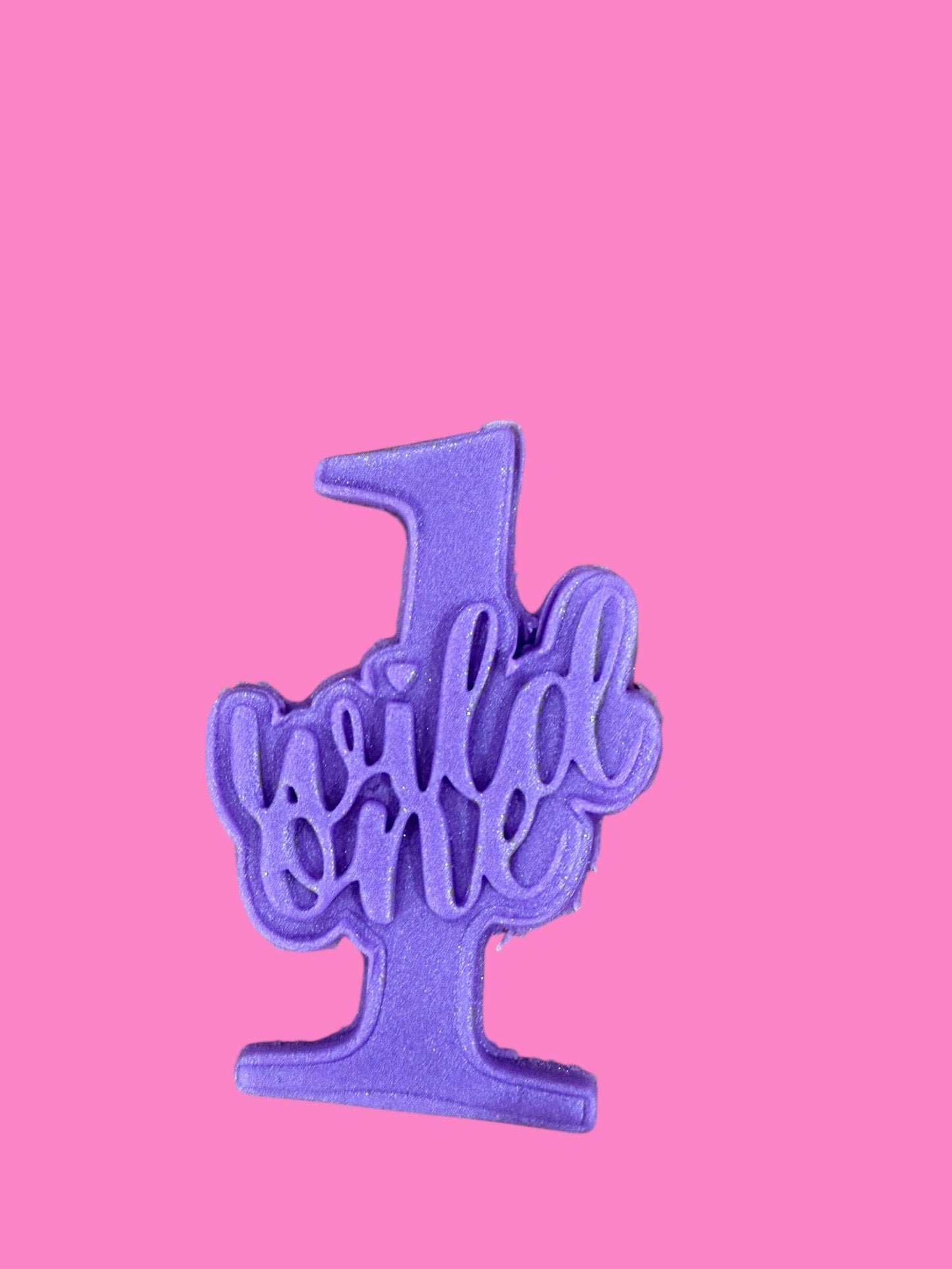 "Wild One" Font & Number Cookie Cutter & Stamp Set (8cm) | Birthday Baking | PLA.