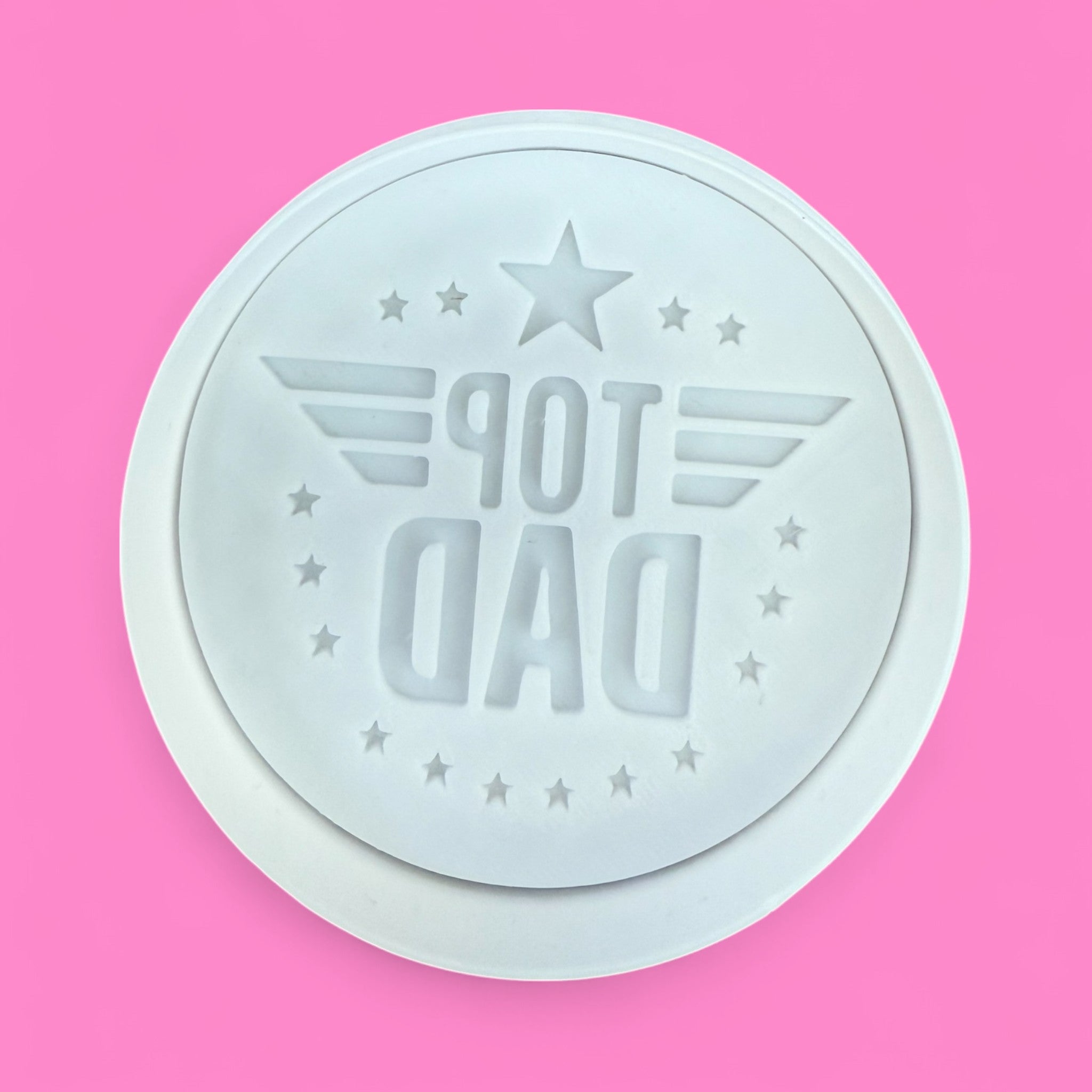 Top Dad Embosser – For the Maverick of Munchies (8cm)