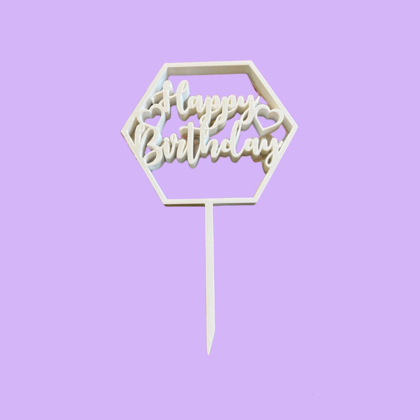 Happy Birthday Cake Topper.