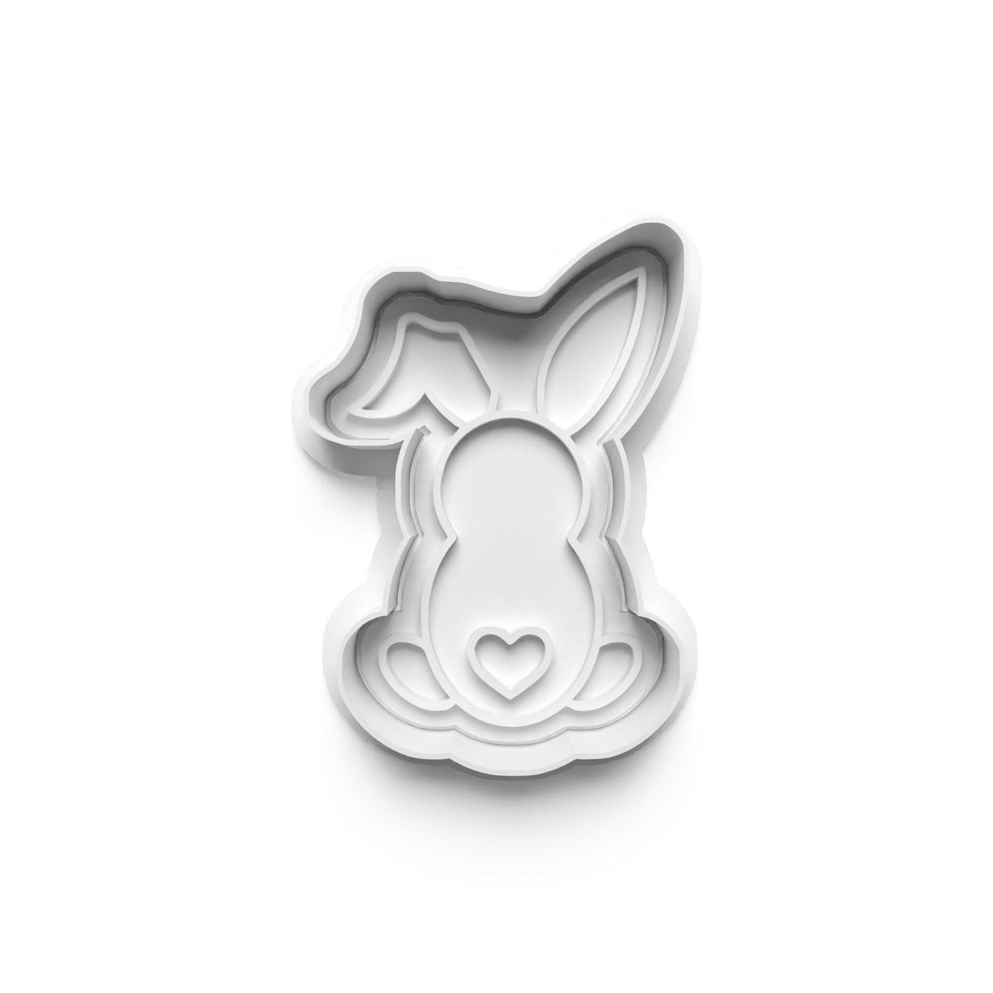 Easter Bunny Cookie Cutter and Embosser Set.