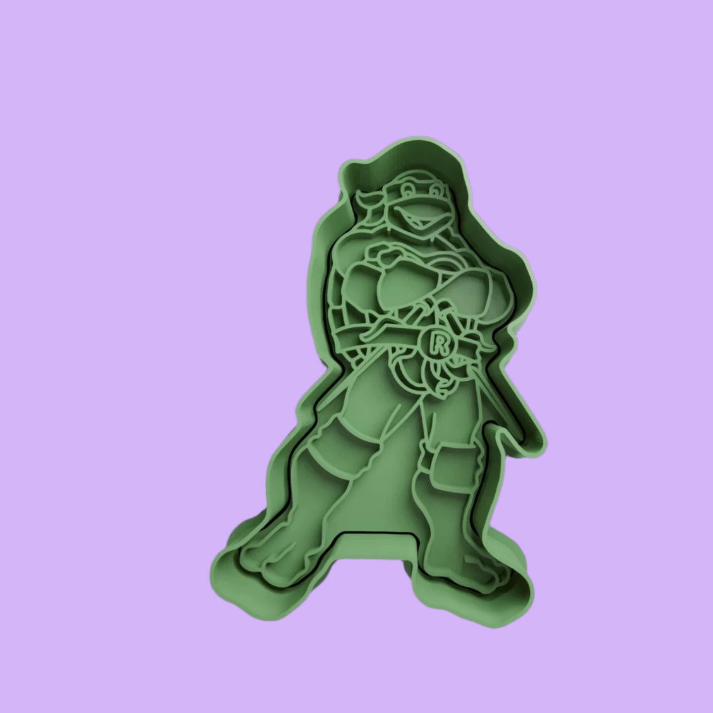 Teenage Mutant Ninja Turtles-Inspired Embosser and Cookie Cutter Set – 12-Piece Collection.