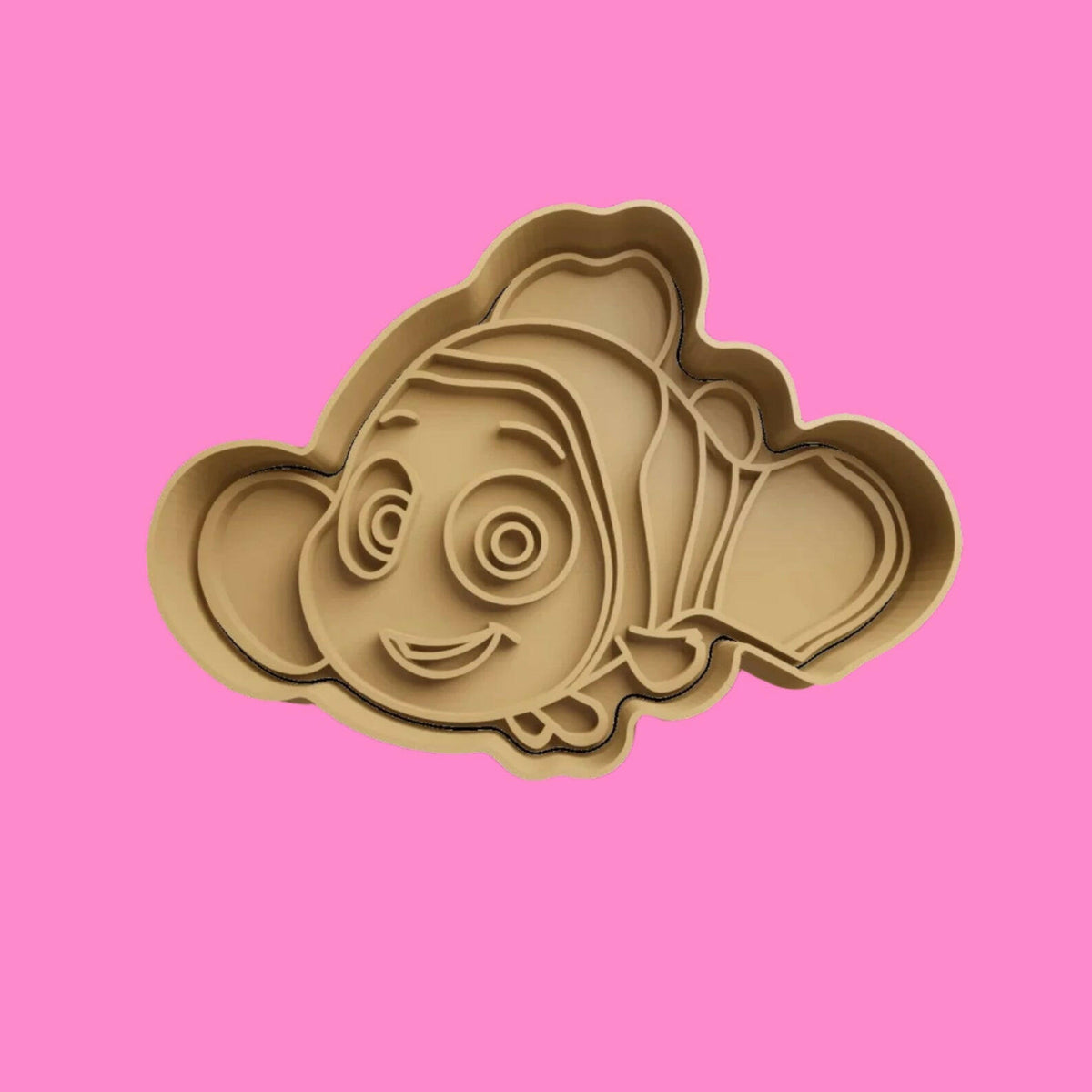 Nemo & Friends Cookie Cutter and Embosser Stamp Complete Set.
