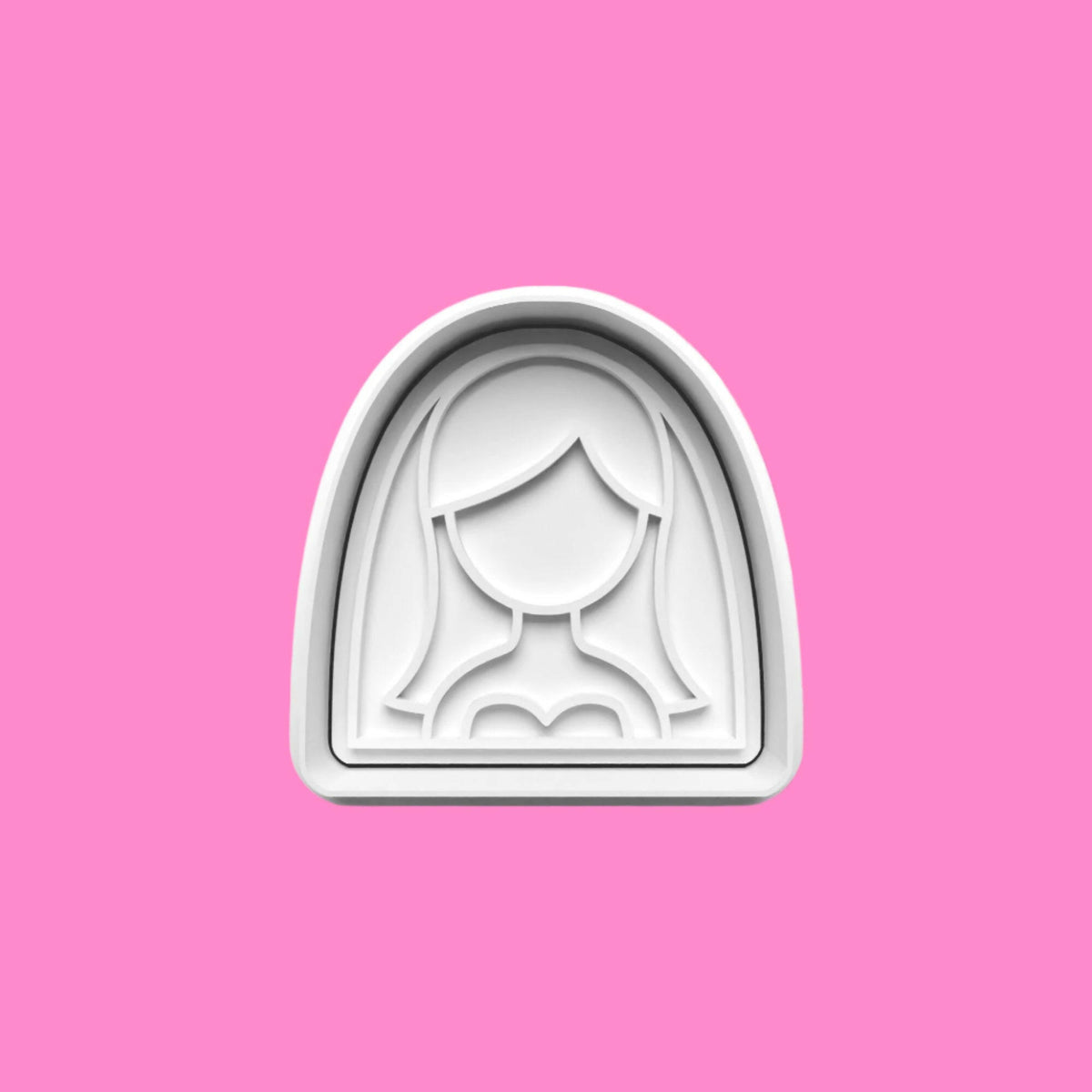 Wedding Day Bride Groom Cookie Cutter and Embosser Stamp Set in 7cm or 10cm sizes..