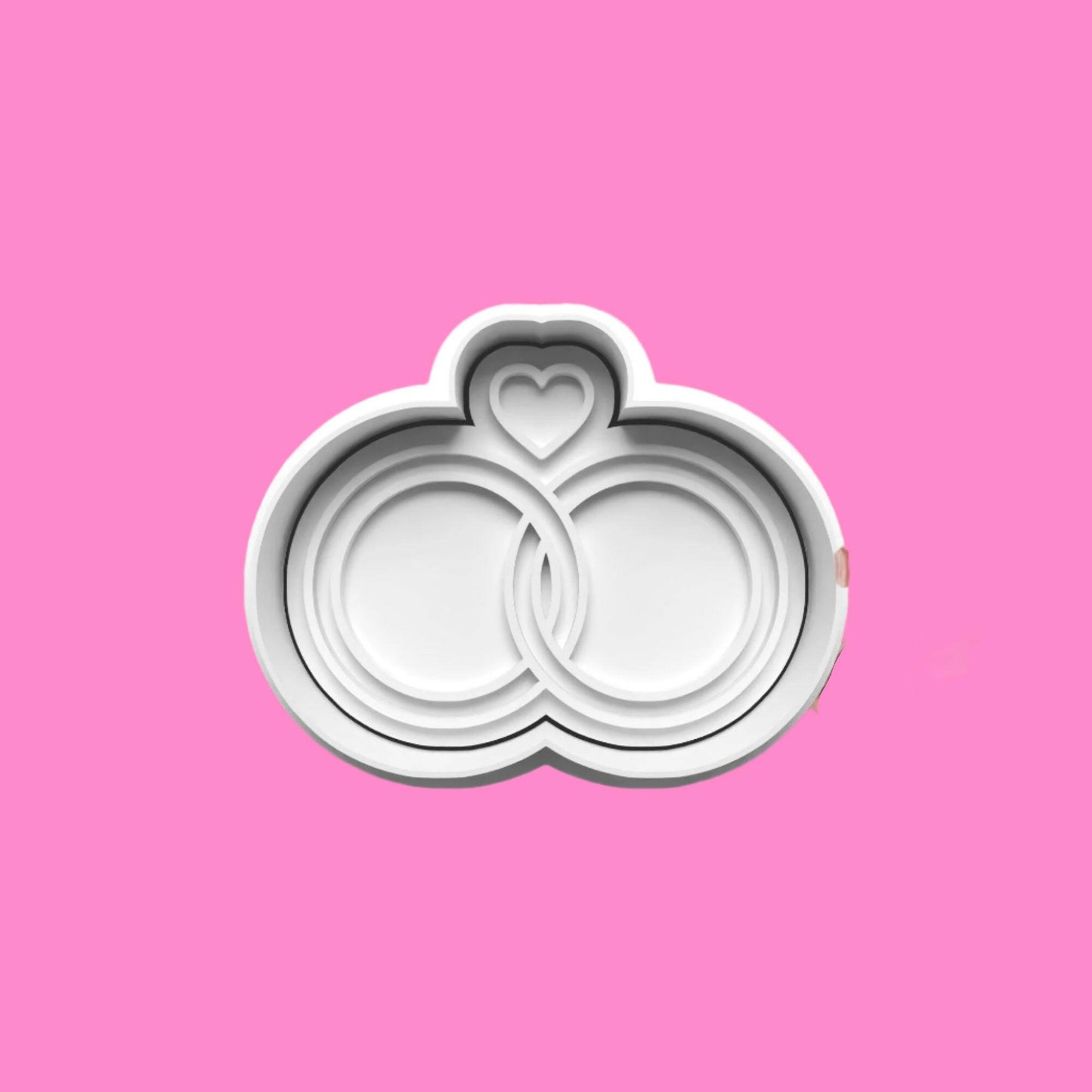 Wedding Day Bride Groom Cookie Cutter and Embosser Stamp Set in 7cm or 10cm sizes..