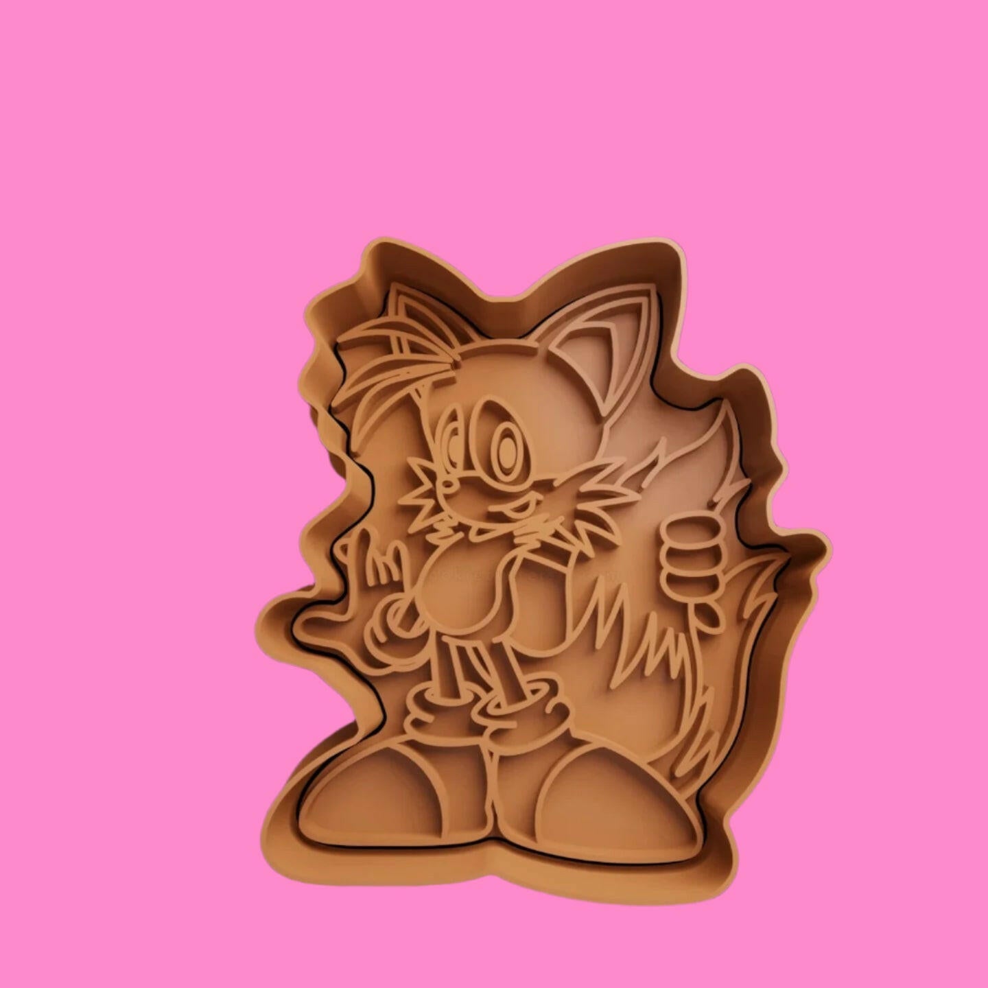 Sonic The Hedgehog and Friends Cookie Cutter and Embosser Stamp Set of 9.
