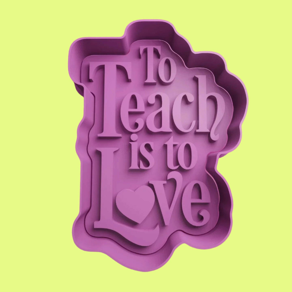 Best Teacher Thank You Embosser and Cookie Cutter Set – Show Your Appreciation Set of 10.
