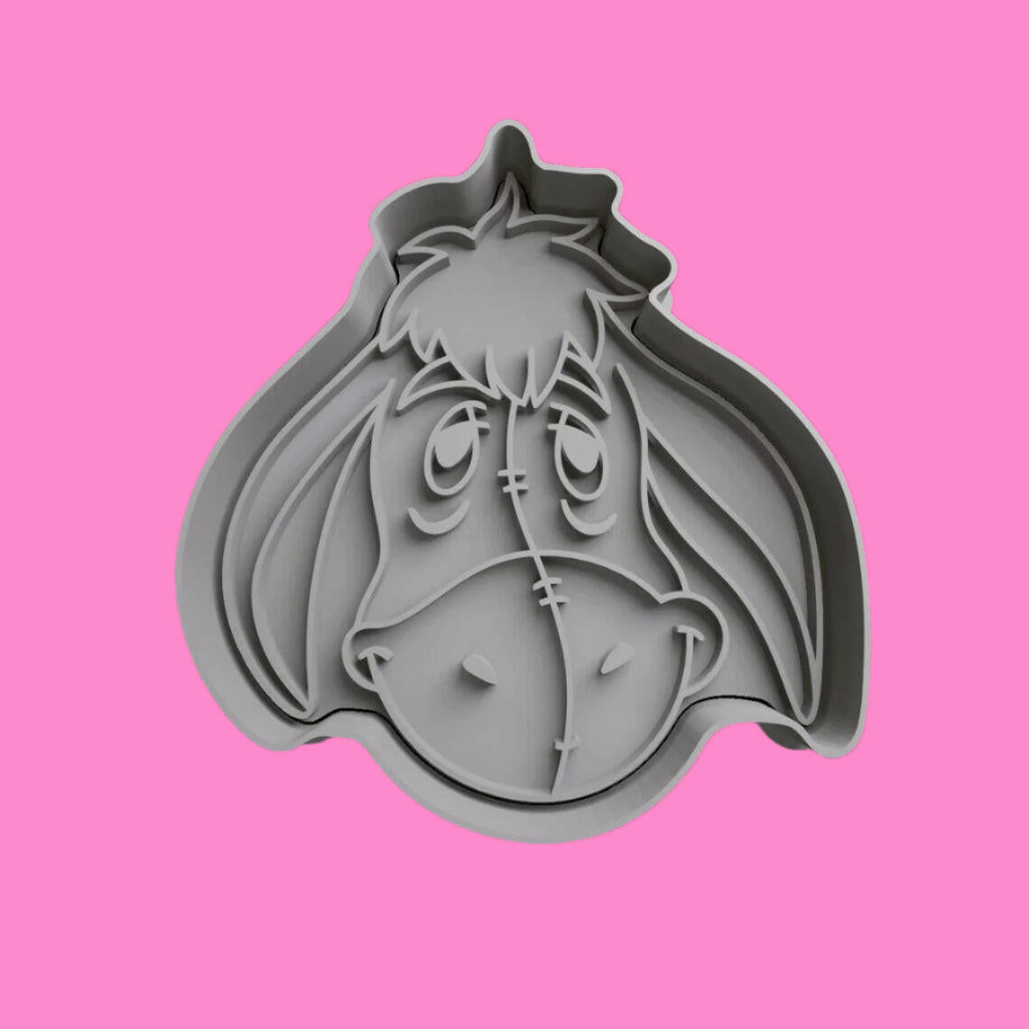 Winnie The Pooh and Friends Cookie Cutter and Embosser Stamp Set of 8.