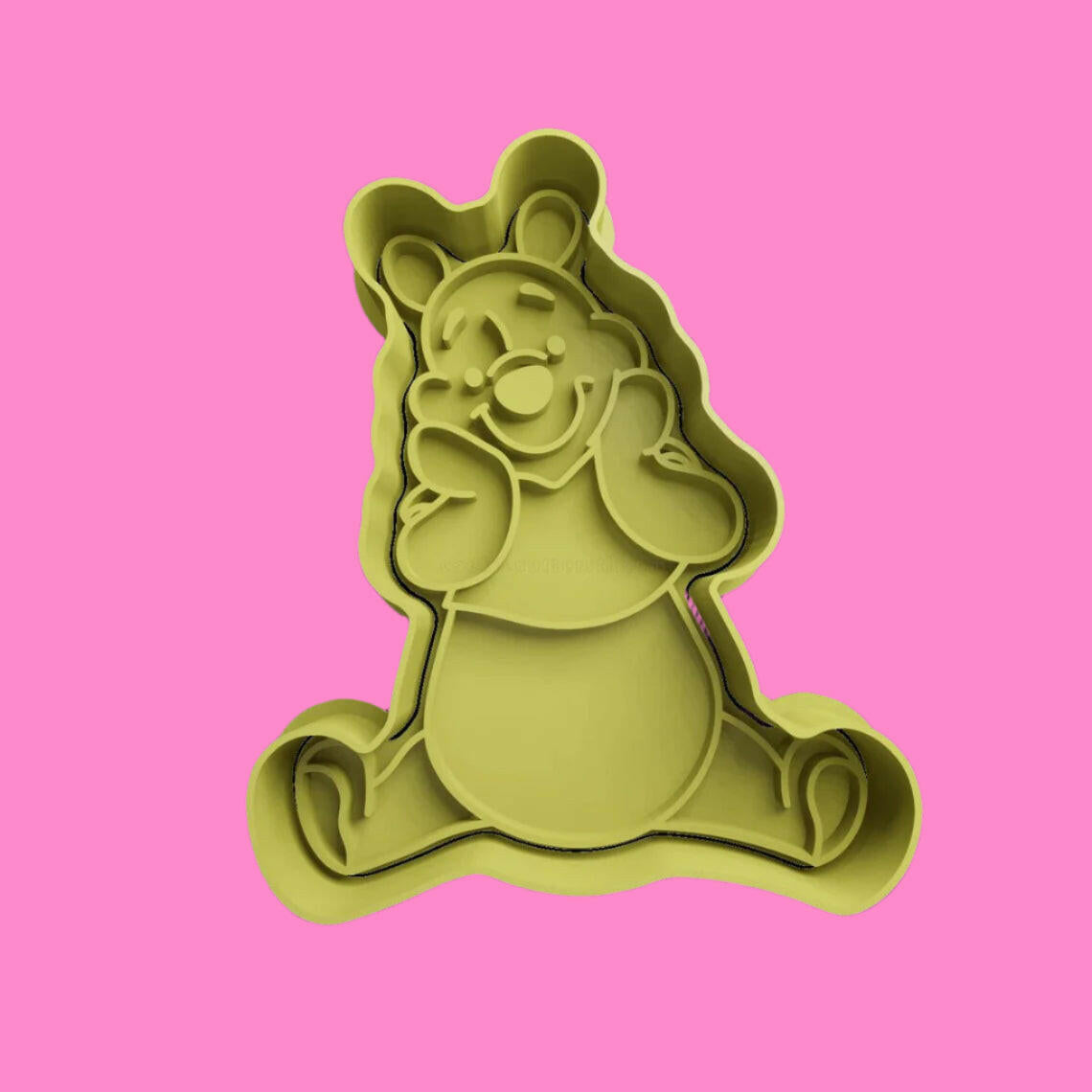 Winnie The Pooh and Friends Cookie Cutter and Embosser Stamp Set of 8.