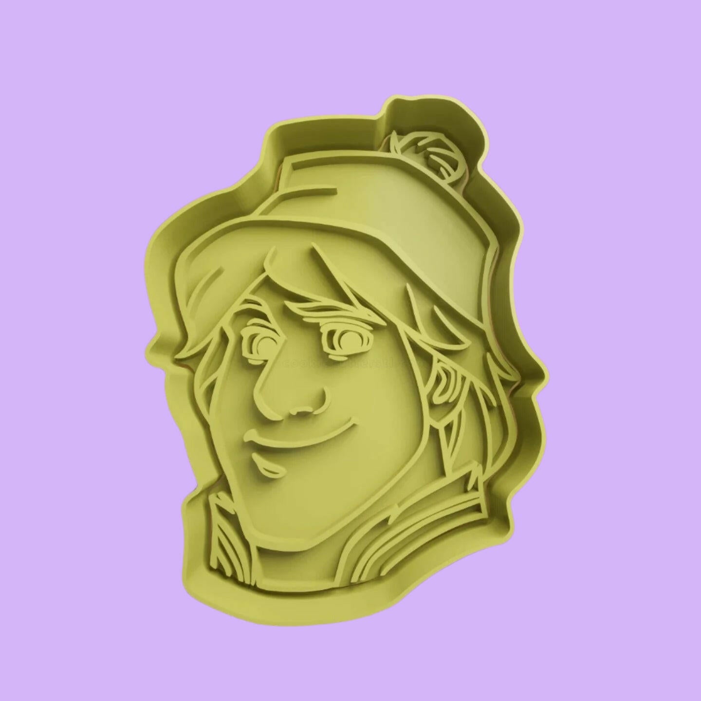 Frozen Cookie Cutter and Embosser Stamp Set of 6.