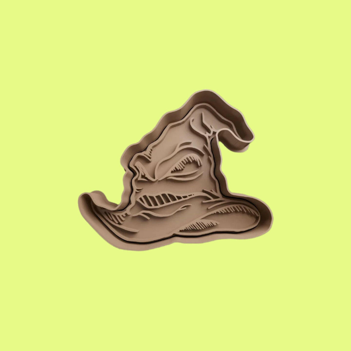 Harry Potter-Inspired Embosser and Cookie Cutter Set – House Badges, Sorting Hat, and Hogwarts Crest.