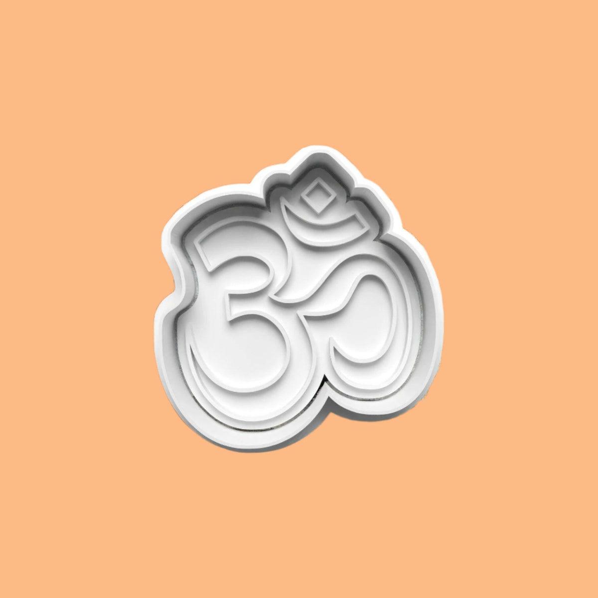 Buddhism-Inspired Embosser and Cookie Cutter Set – 4-Piece Spiritual Baking Tools.