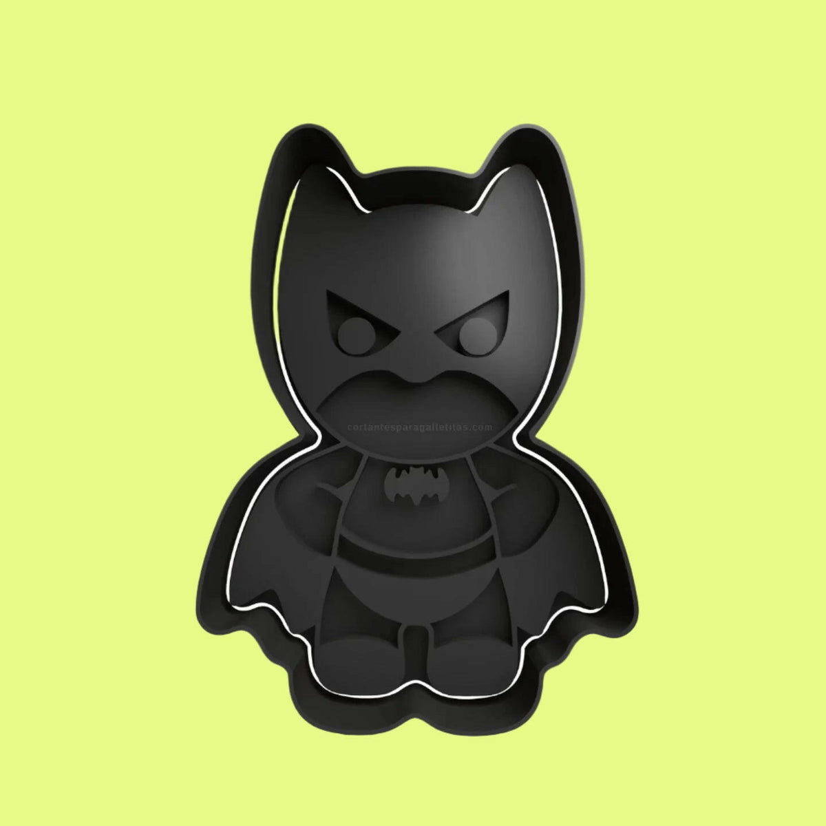 Super Hero Cookie Cutter and Embosser Stamp Set 8cm.